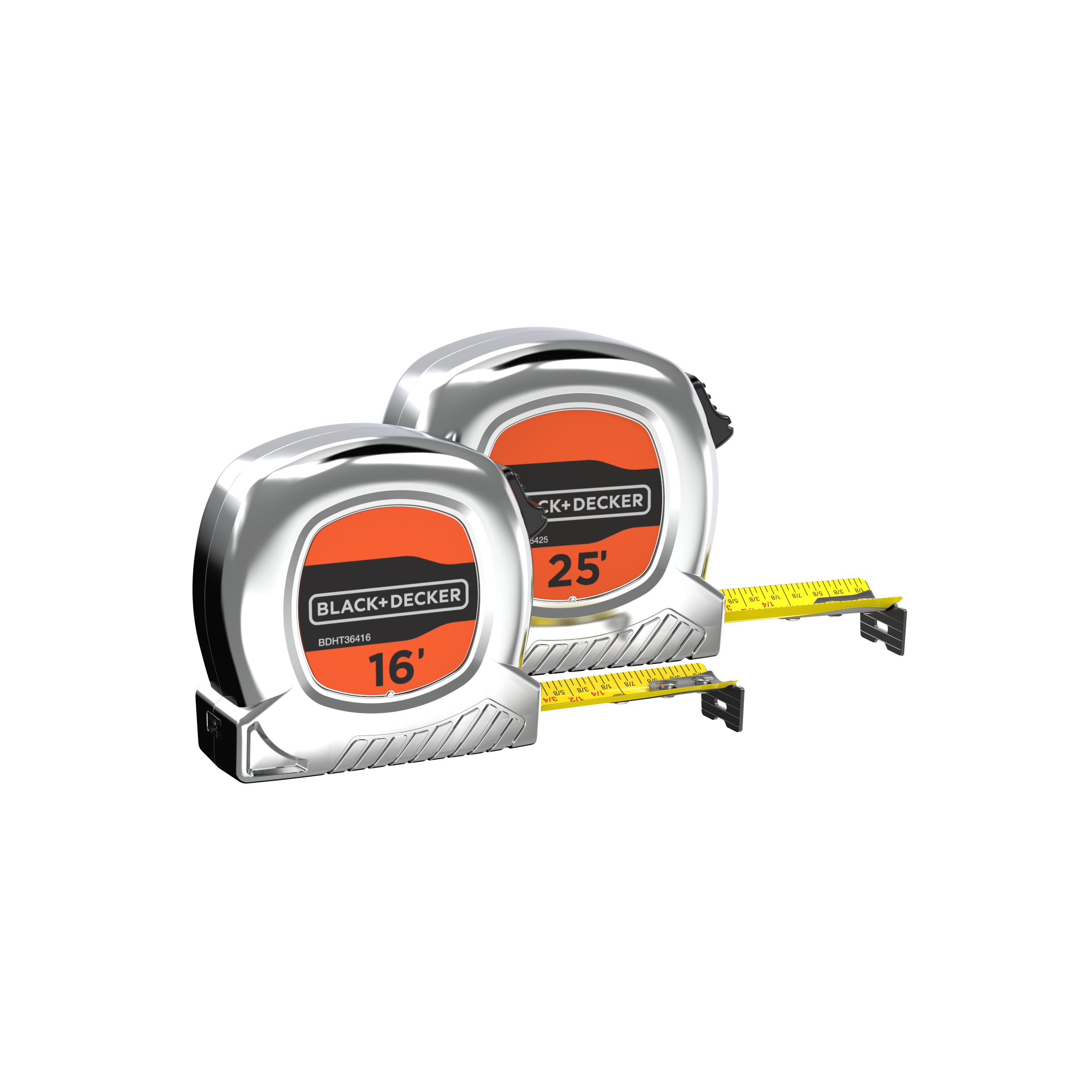 Tape Measure Bundle, 25-Foot & 16-Foot