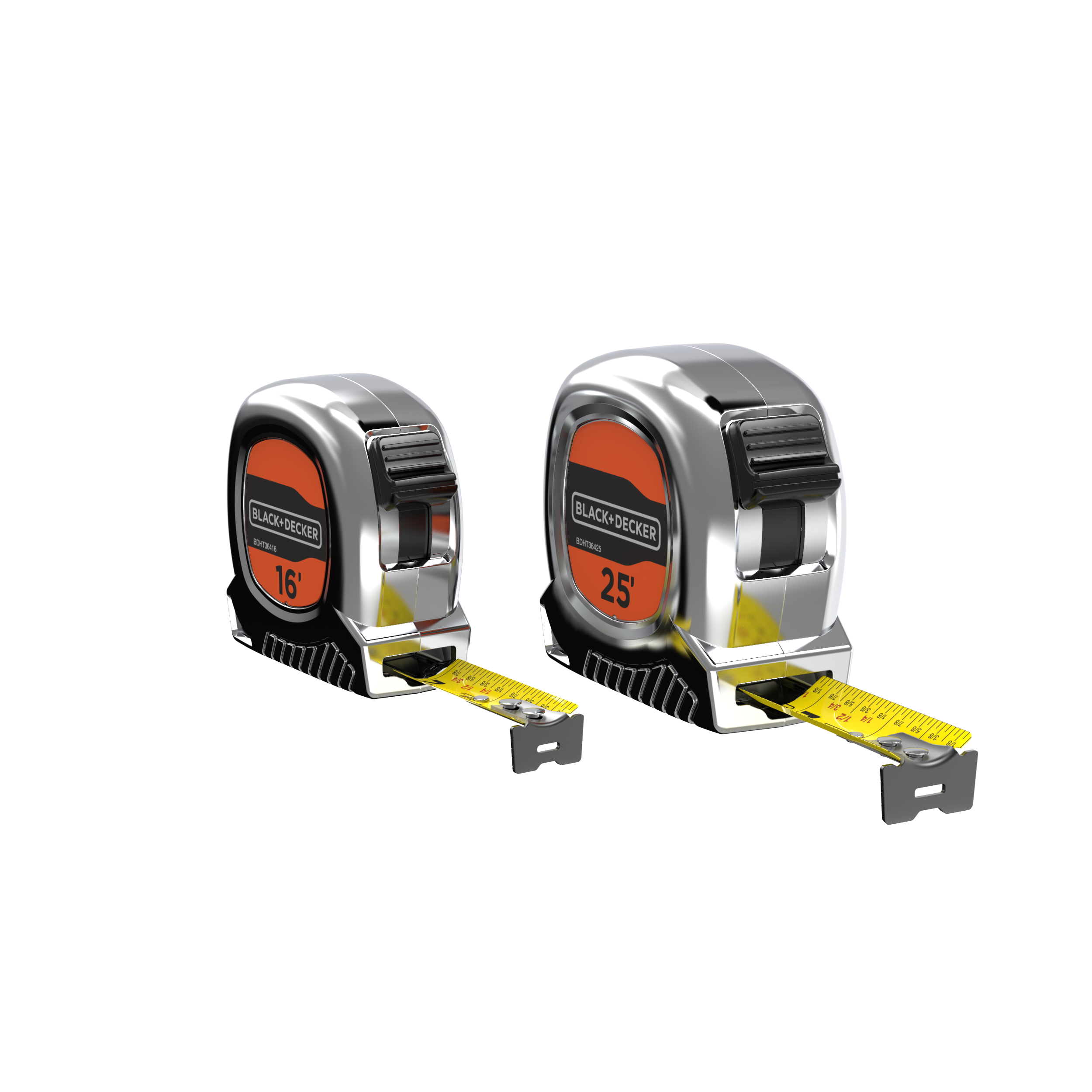 Tape Measure Bundle, 25-Foot & 16-Foot