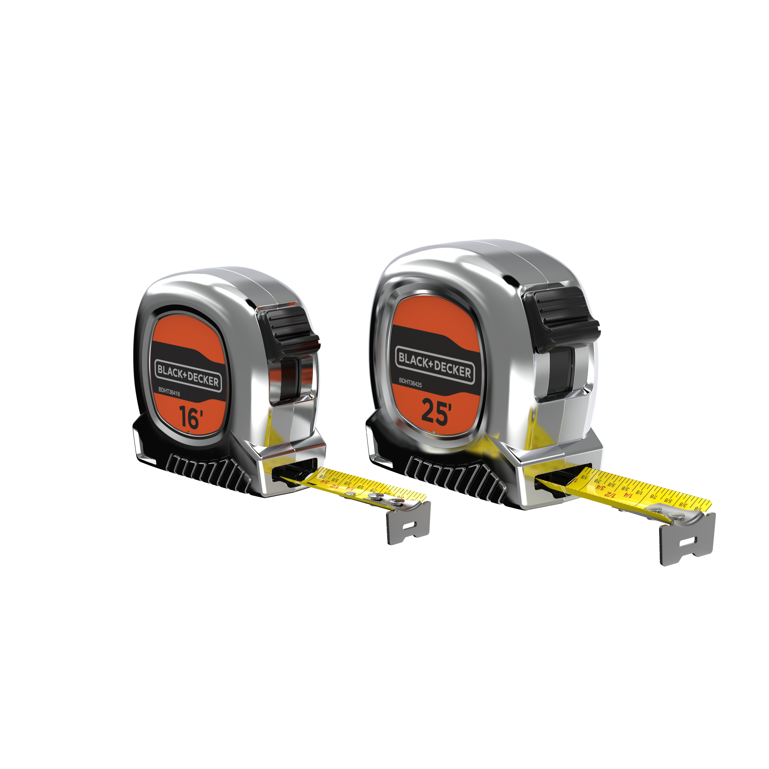 Tape Measure Bundle, 25-Foot & 16-Foot