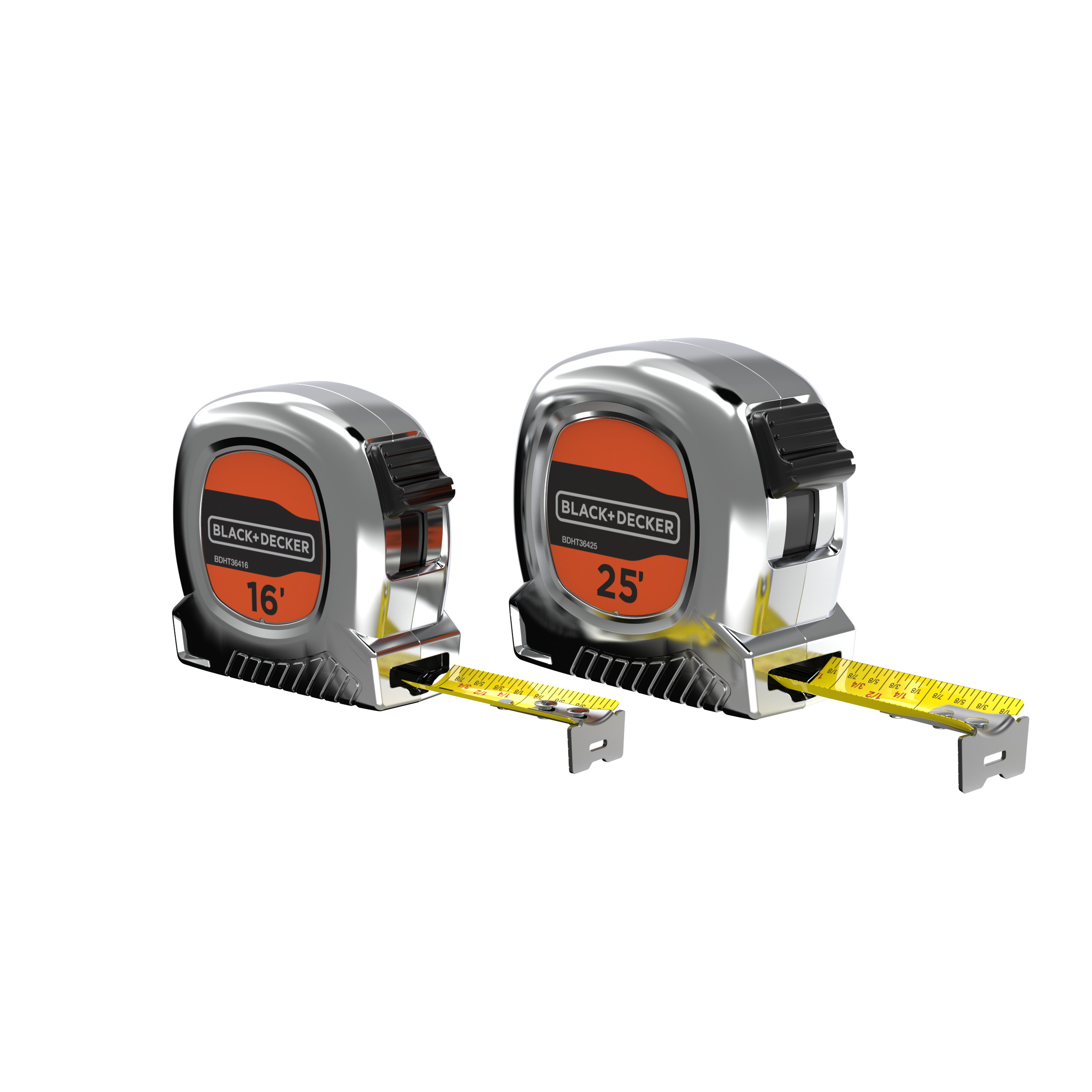 Tape Measure Bundle, 25-Foot & 16-Foot