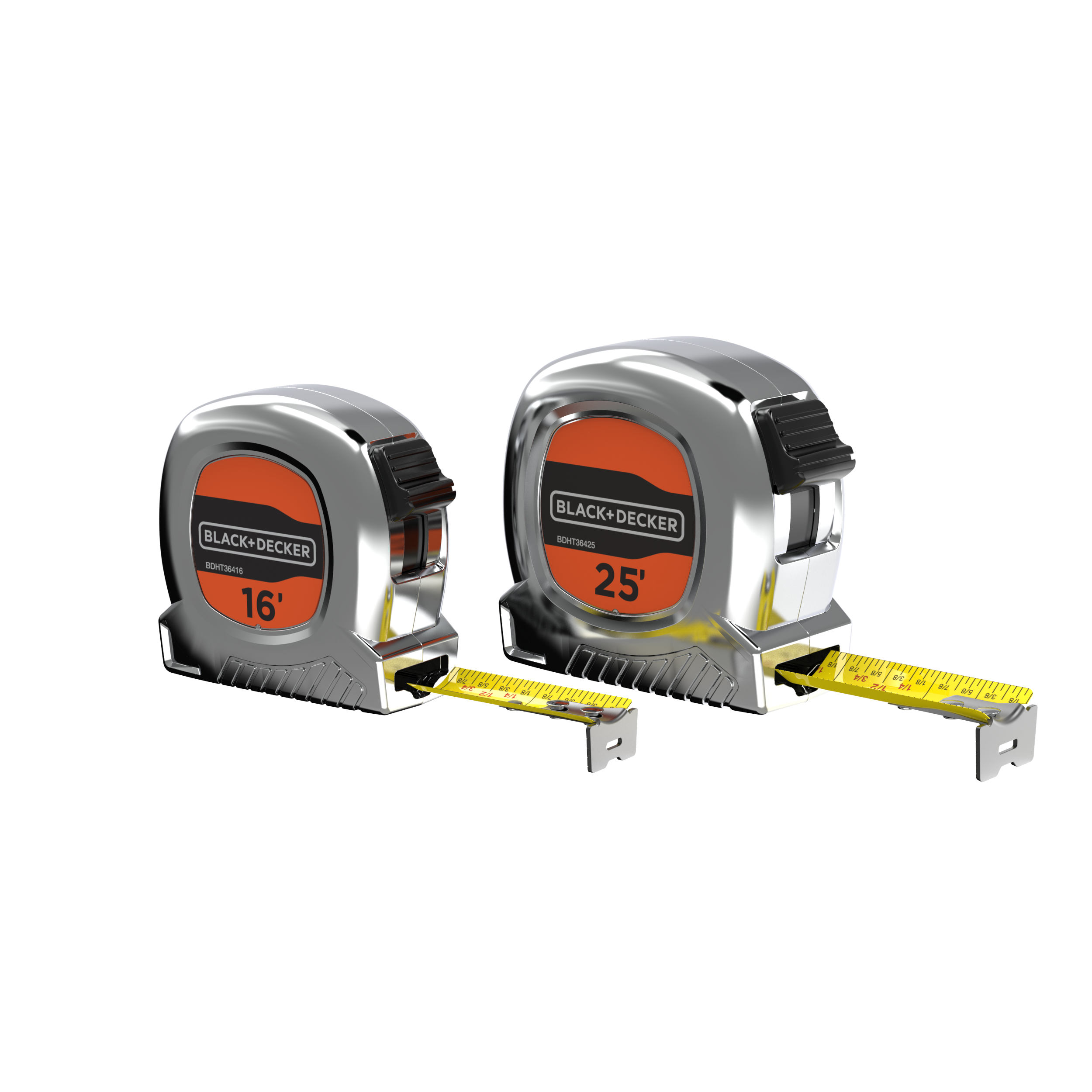 Tape Measure Bundle, 25-Foot & 16-Foot