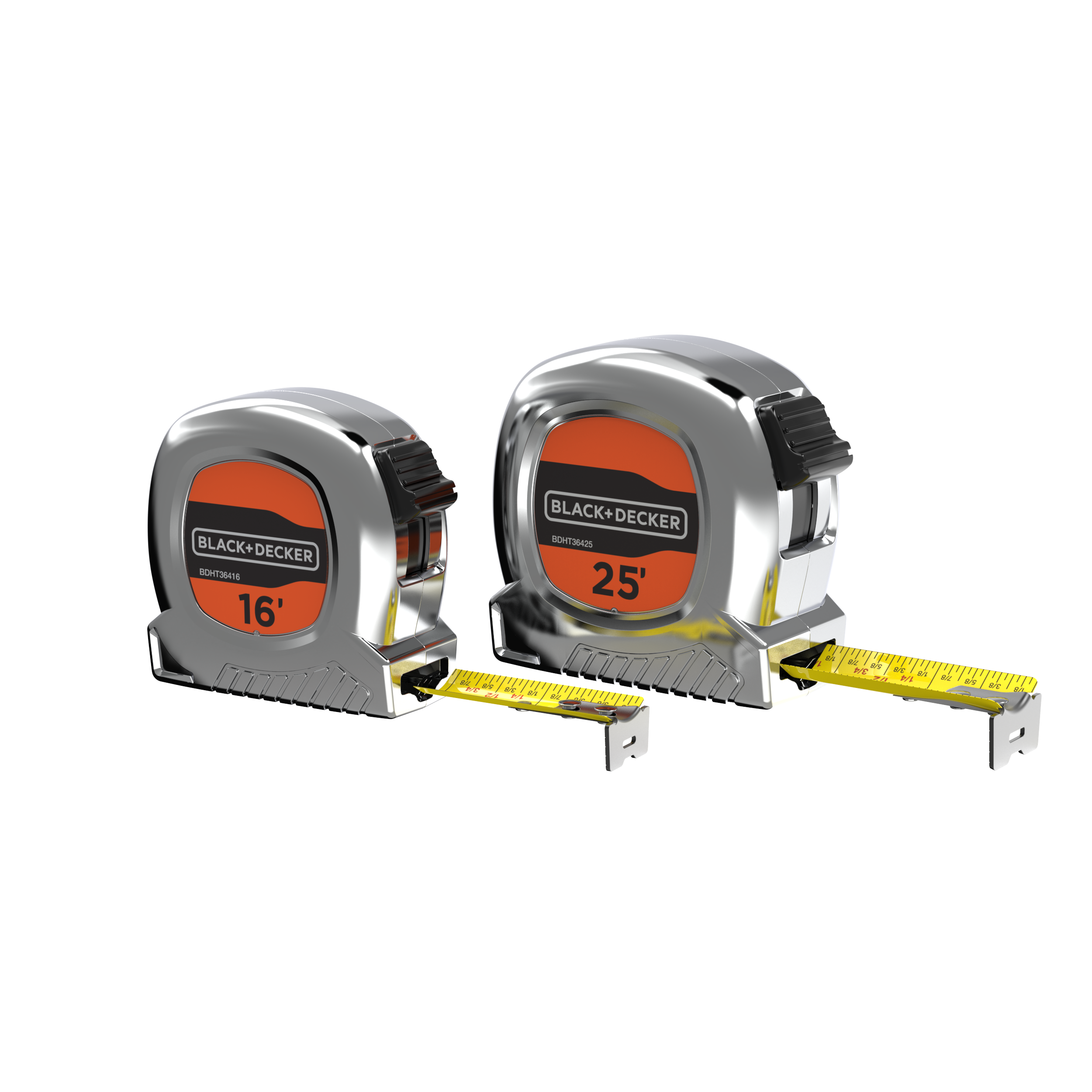 Tape Measure Bundle, 25-Foot & 16-Foot