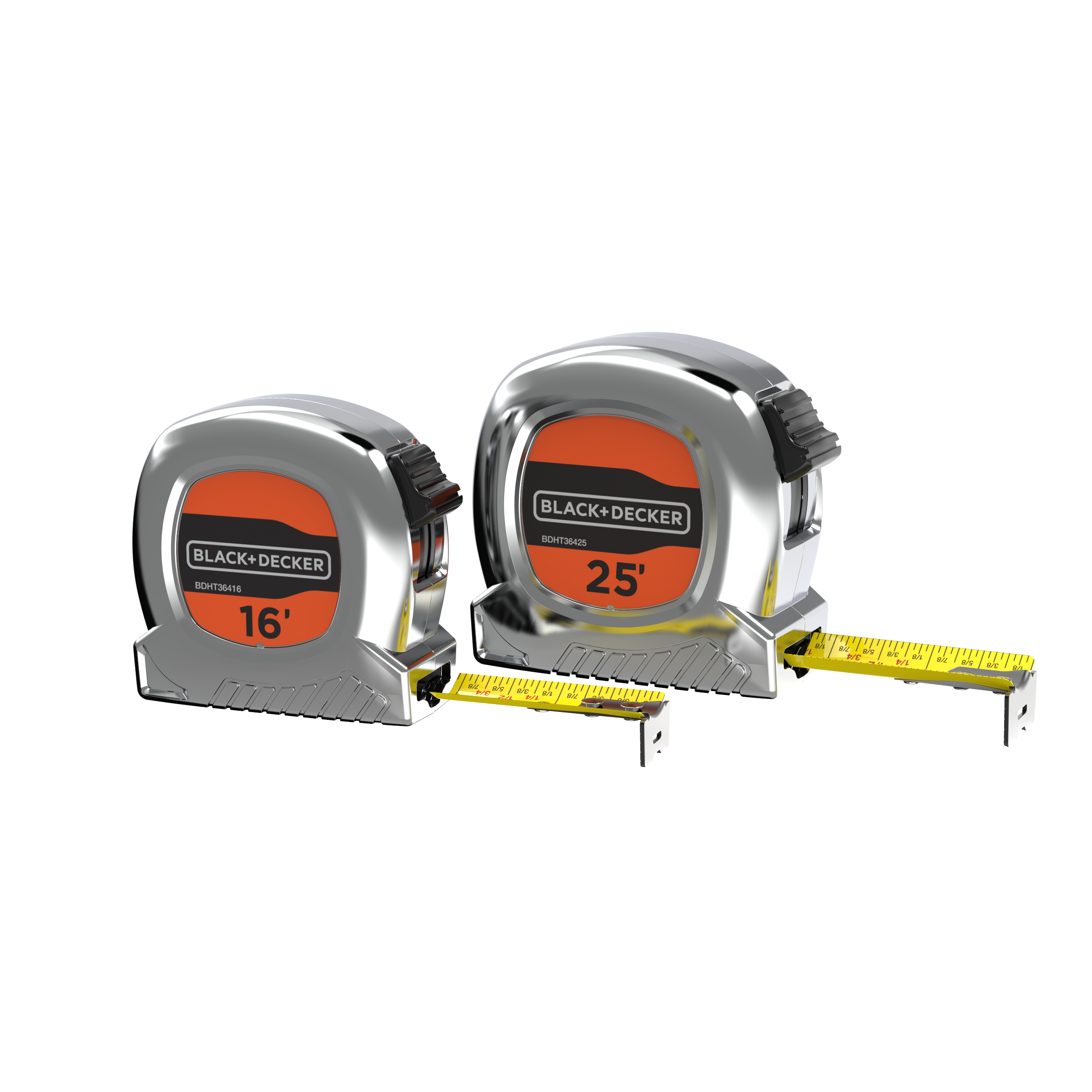 Tape Measure Bundle, 25-Foot & 16-Foot