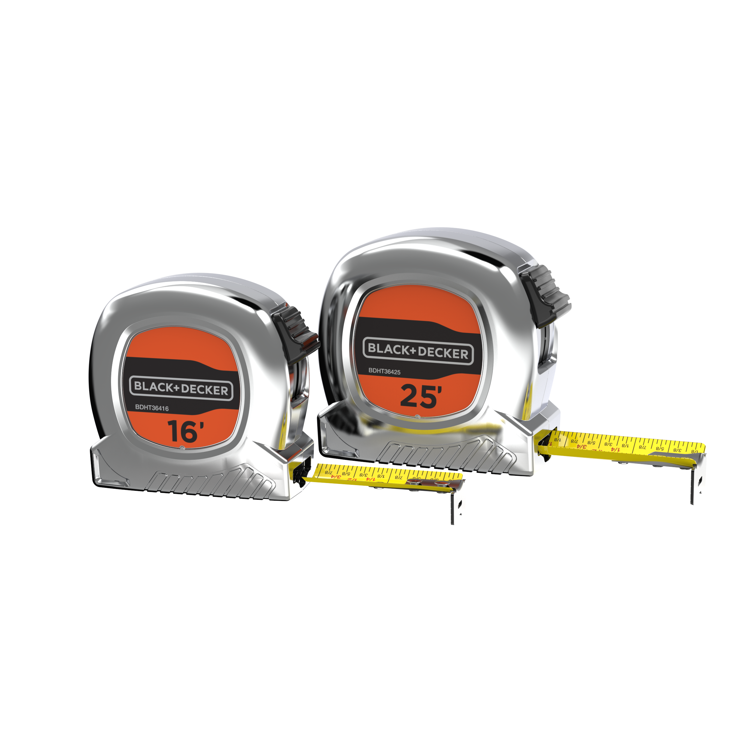 Tape Measure Bundle, 25-Foot & 16-Foot
