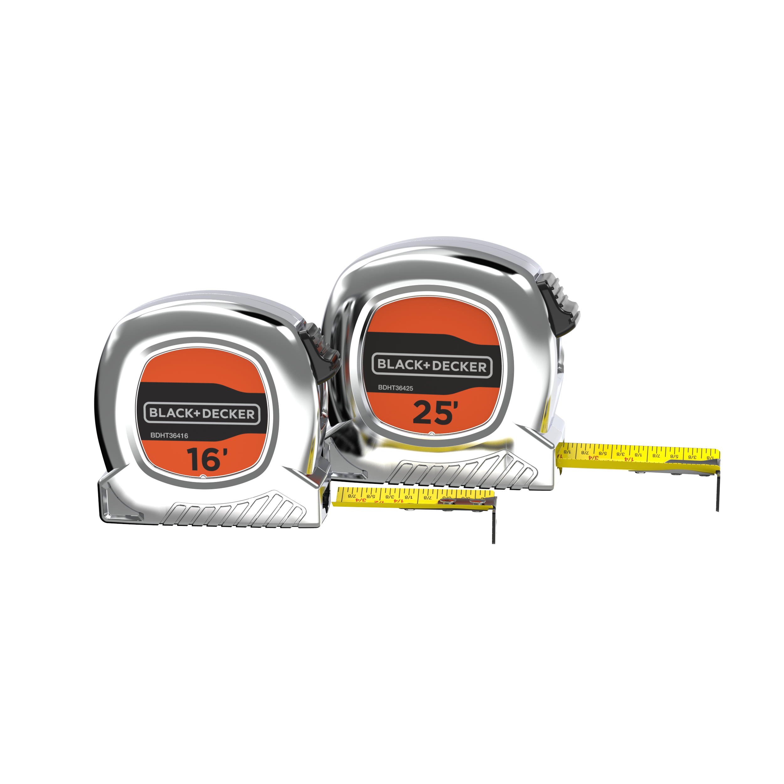 Tape Measure Bundle, 25-Foot & 16-Foot