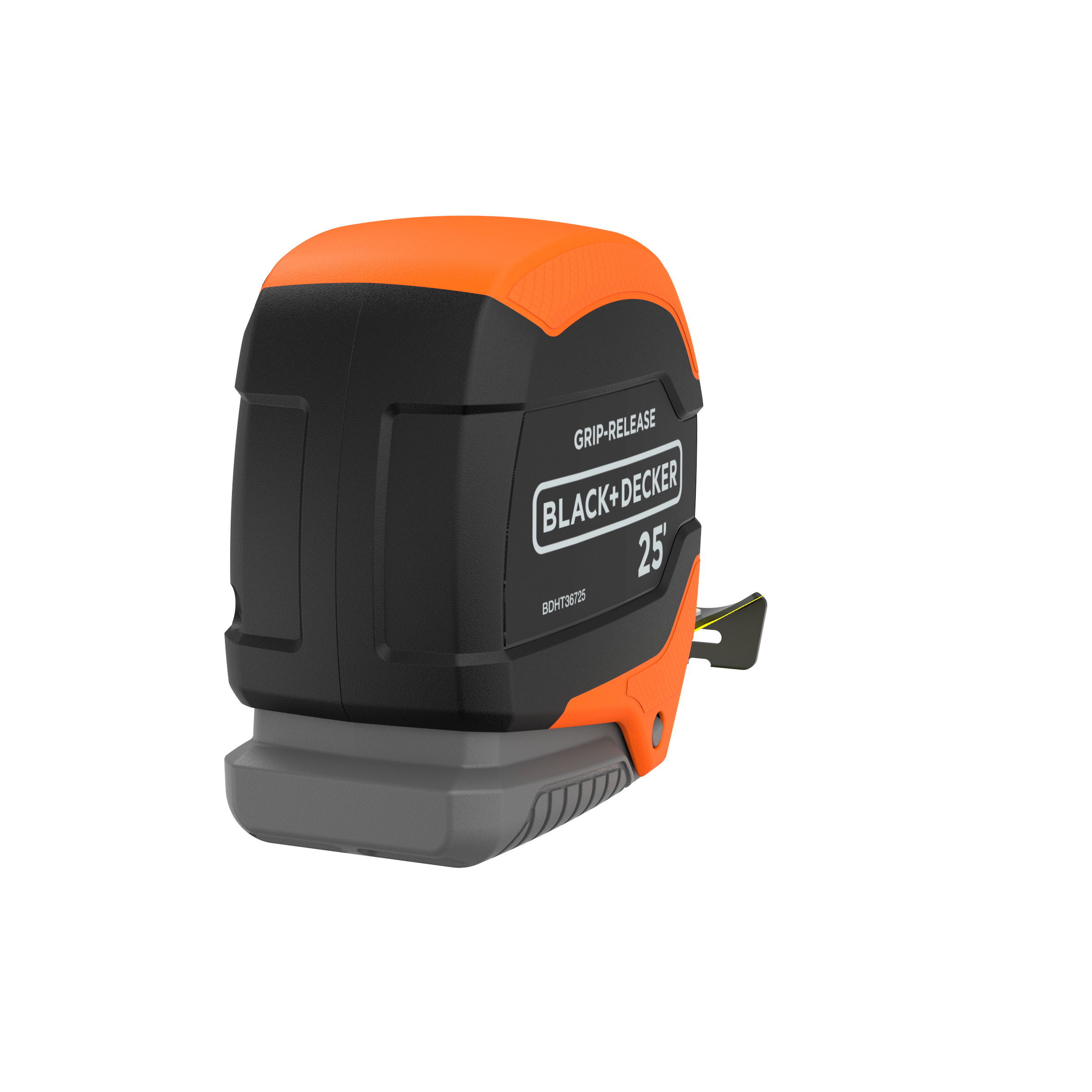 Tape Measure, Grip Release, Autolock & Self Lock, 25-Foot