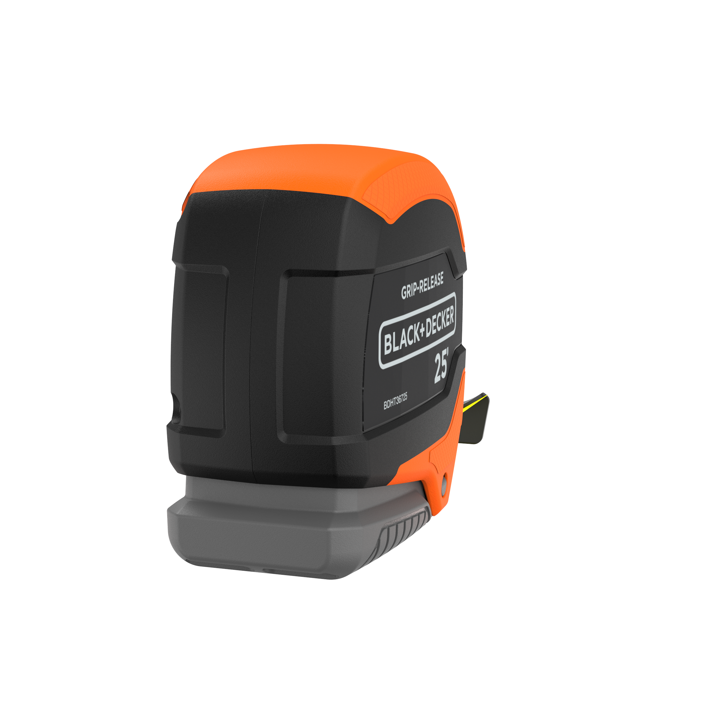 Tape Measure, Grip Release, Autolock & Self Lock, 25-Foot