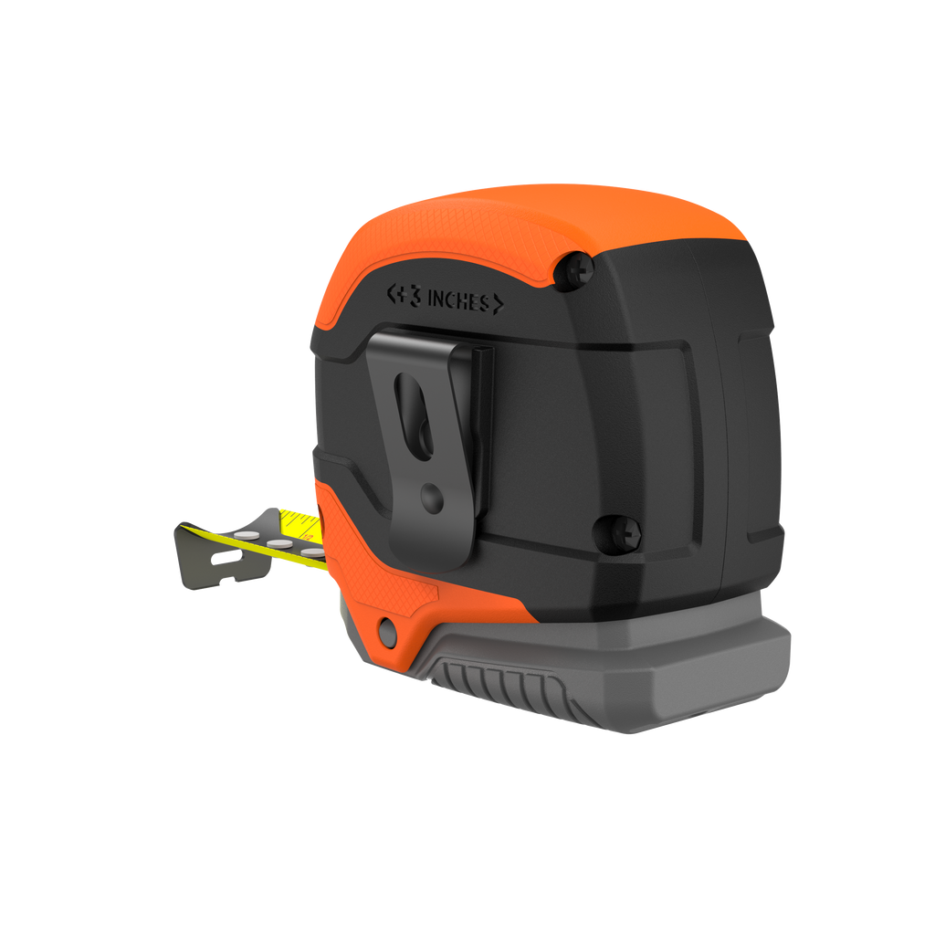 Tape Measure, Grip Release, Autolock & Self Lock, 25-Foot