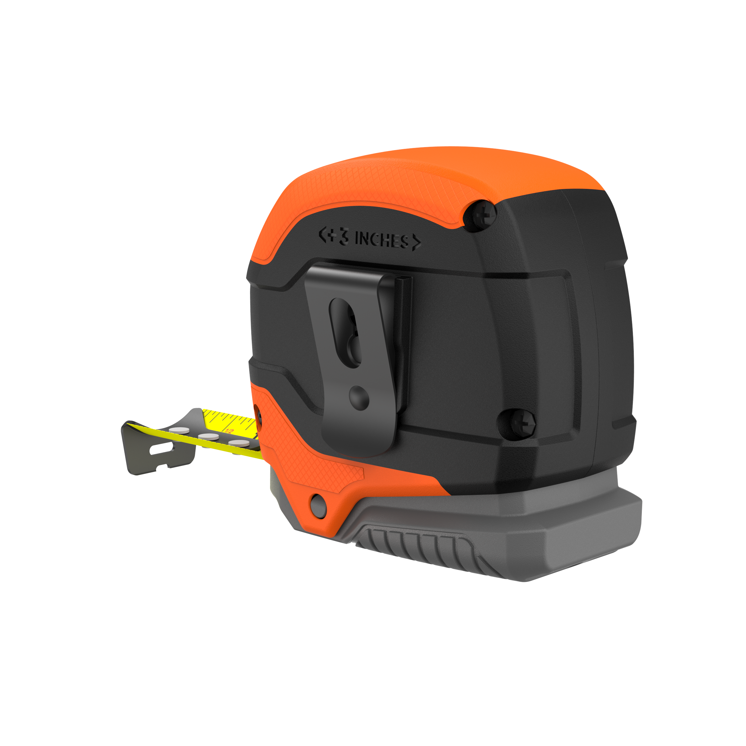 Tape Measure, Grip Release, Autolock & Self Lock, 25-Foot