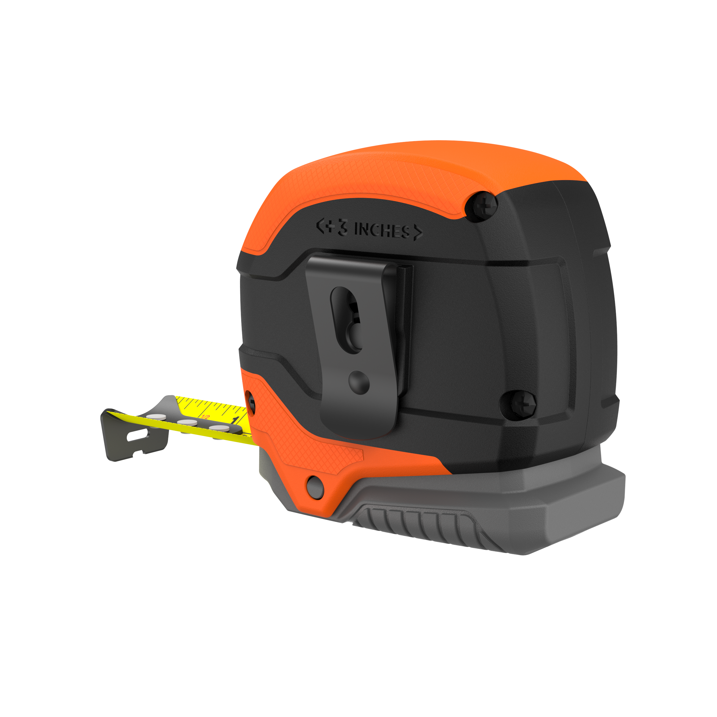 Tape Measure, Grip Release, Autolock & Self Lock, 25-Foot