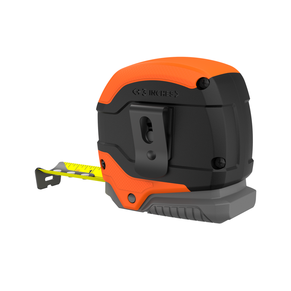 Tape Measure, Grip Release, Autolock & Self Lock, 25-Foot