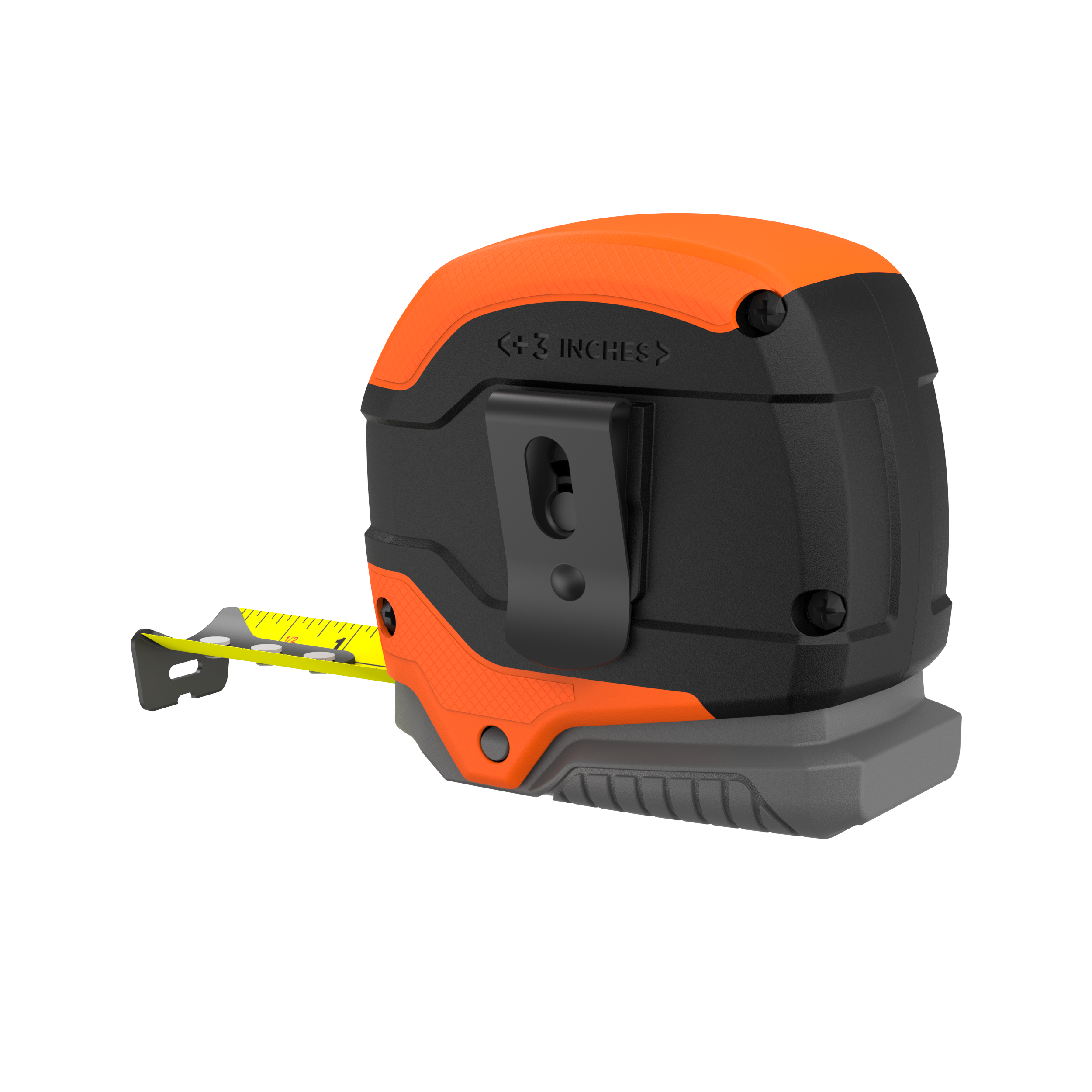 Tape Measure, Grip Release, Autolock & Self Lock, 25-Foot