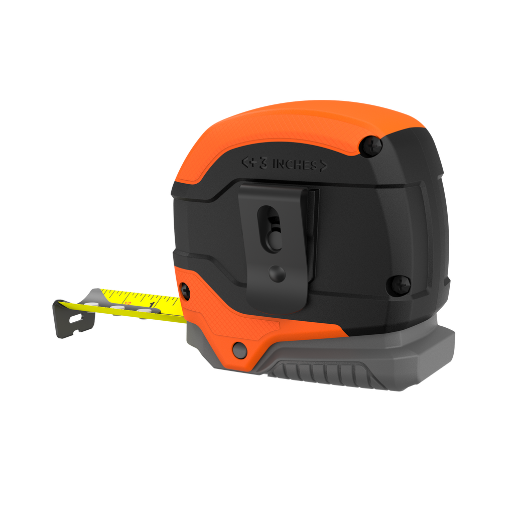 Tape Measure, Grip Release, Autolock & Self Lock, 25-Foot