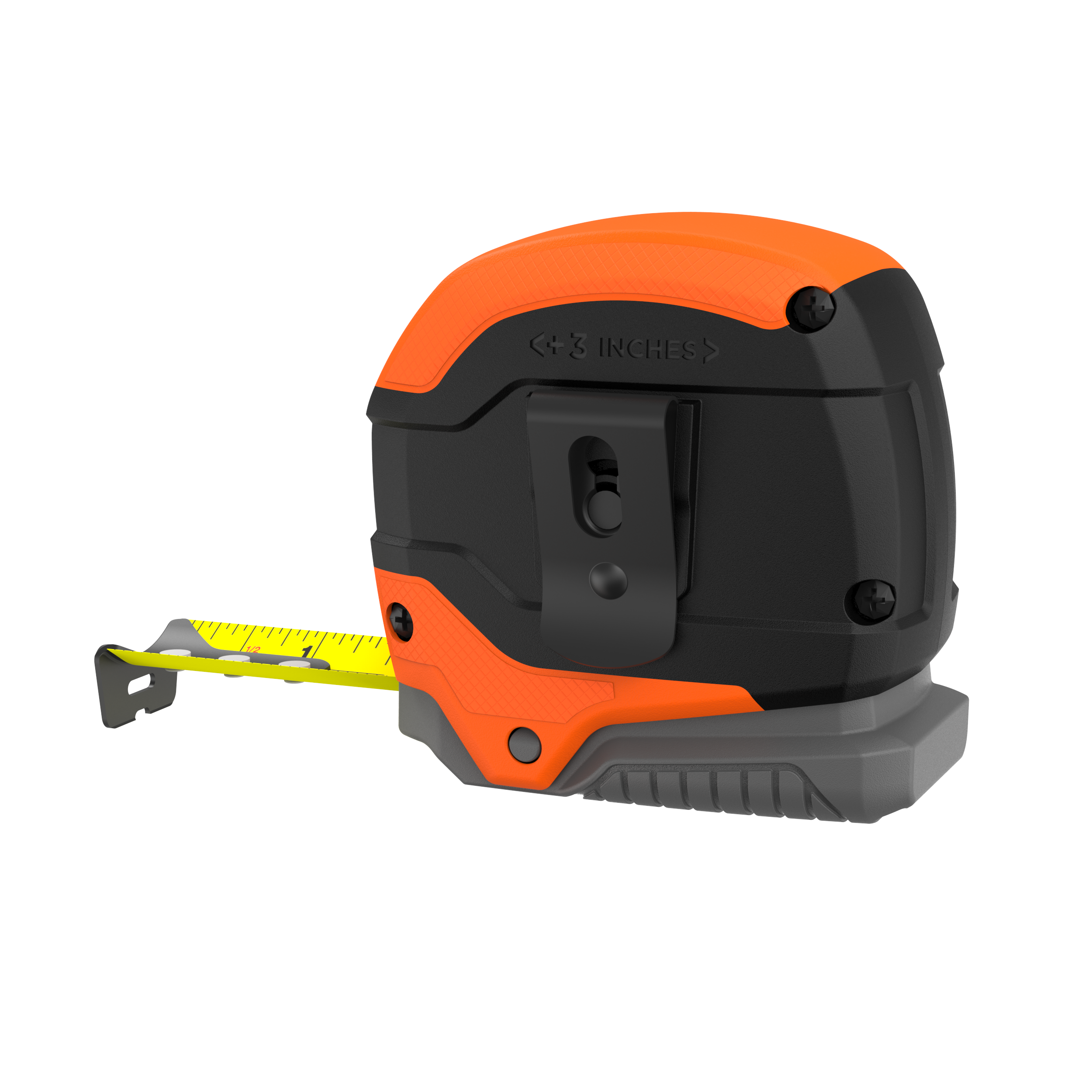 Tape Measure, Grip Release, Autolock & Self Lock, 25-Foot