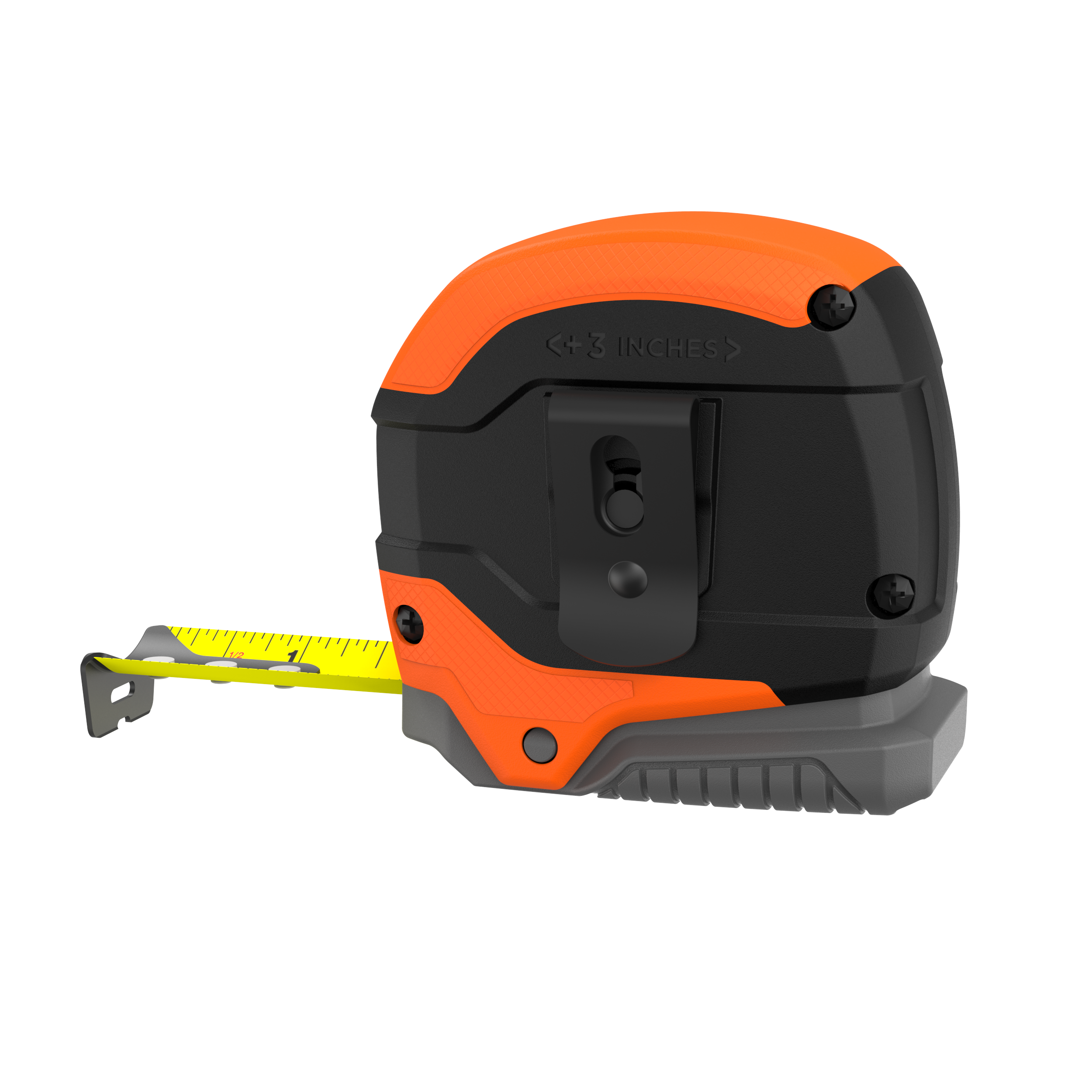 Tape Measure, Grip Release, Autolock & Self Lock, 25-Foot