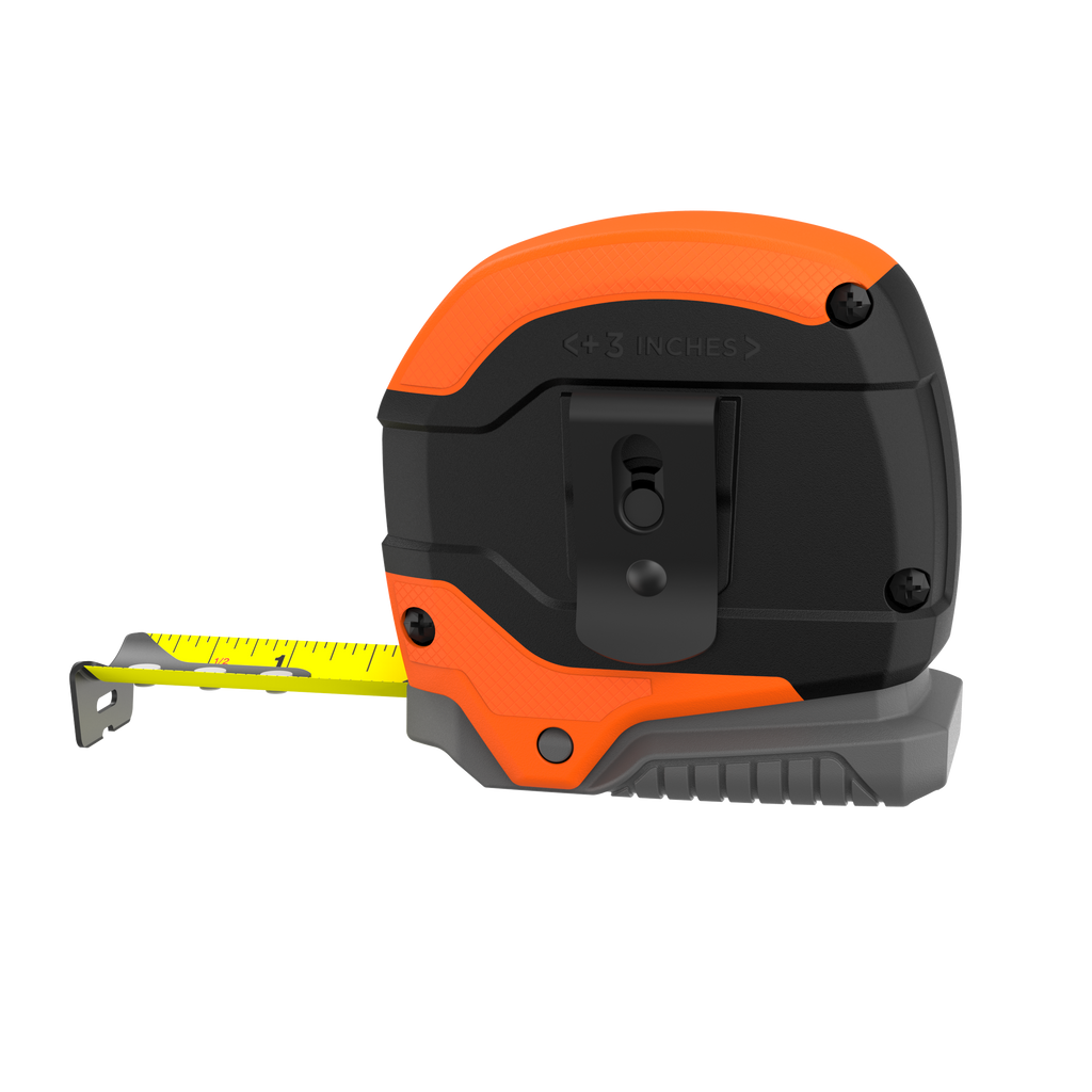Tape Measure, Grip Release, Autolock & Self Lock, 25-Foot