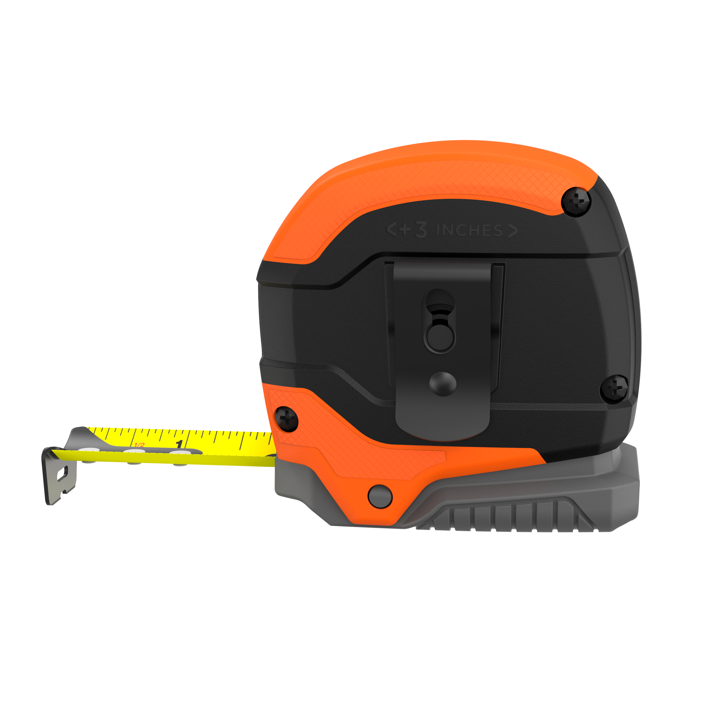 Tape Measure, Grip Release, Autolock & Self Lock, 25-Foot