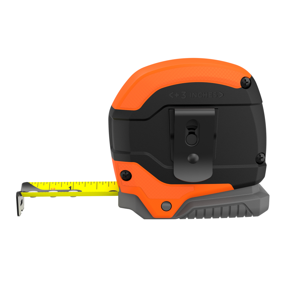 Tape Measure, Grip Release, Autolock & Self Lock, 25-Foot