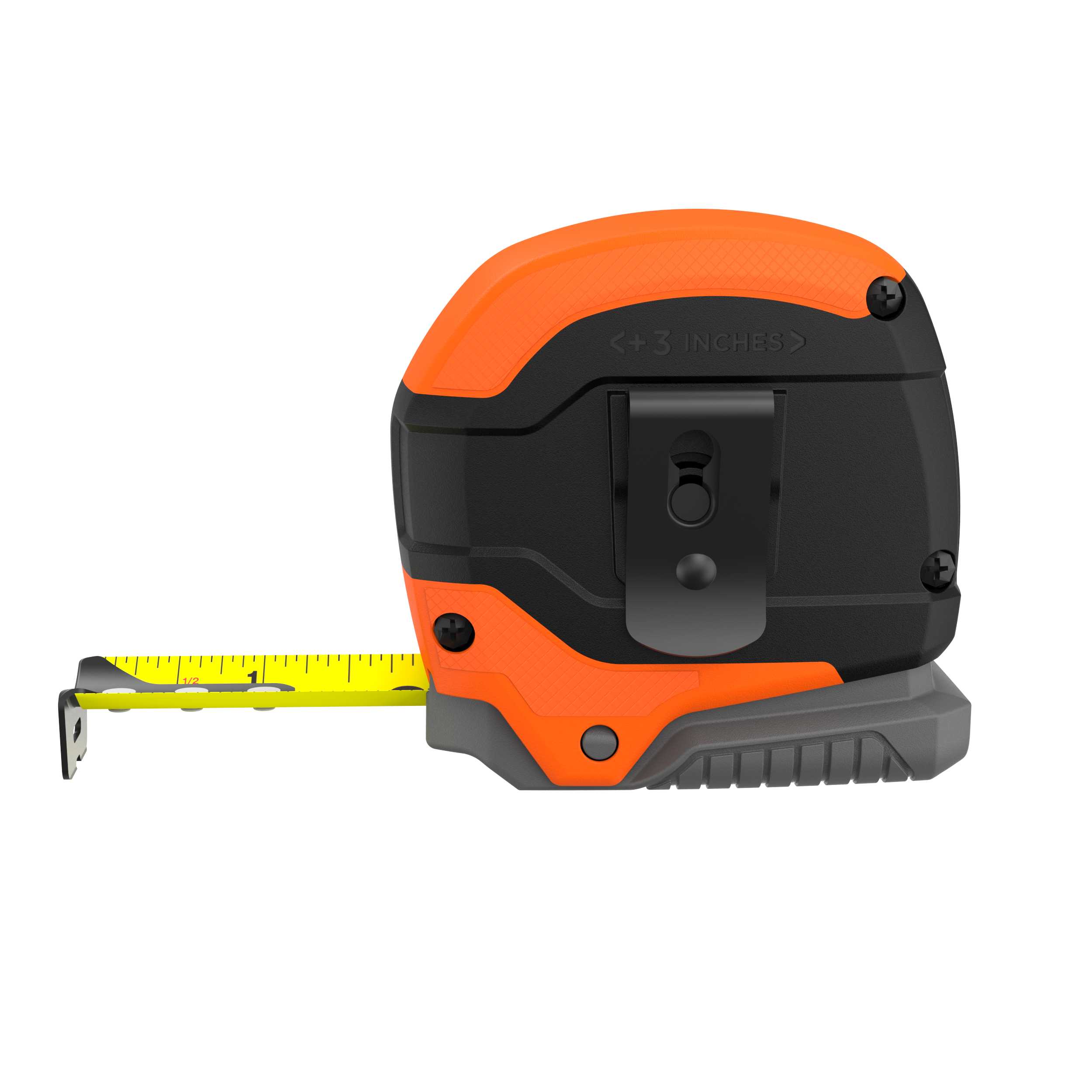 Tape Measure, Grip Release, Autolock & Self Lock, 25-Foot