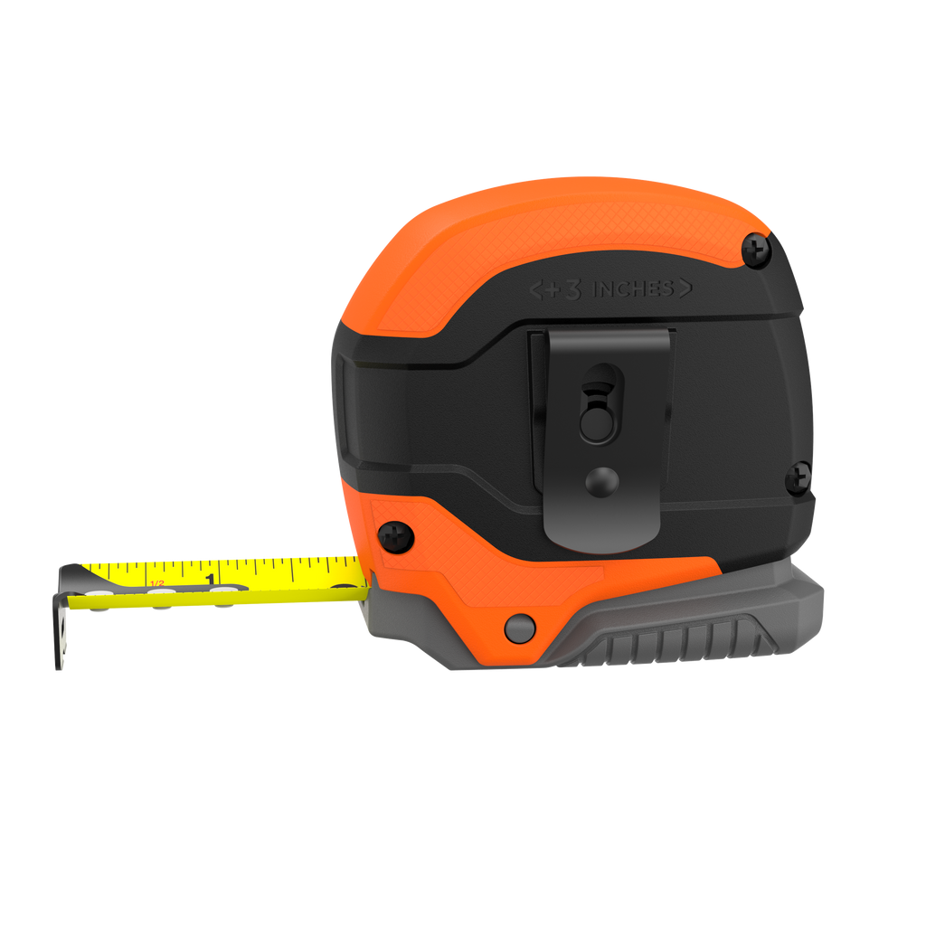 Tape Measure, Grip Release, Autolock & Self Lock, 25-Foot