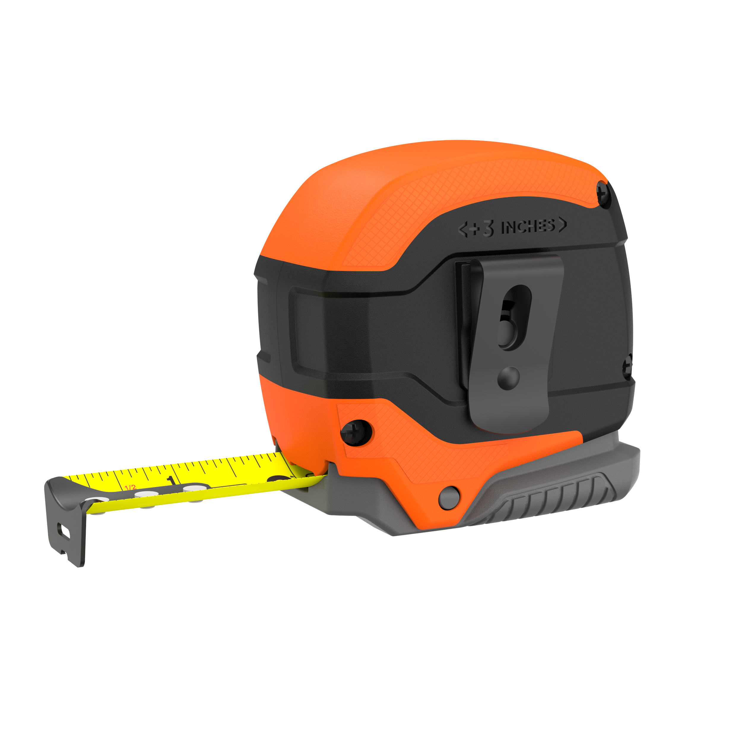 Tape Measure, Grip Release, Autolock & Self Lock, 25-Foot