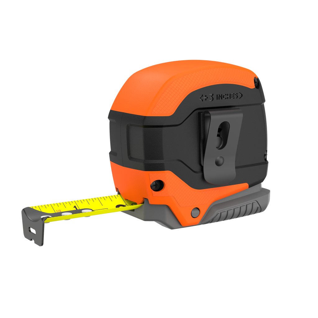 Tape Measure, Grip Release, Autolock & Self Lock, 25-Foot