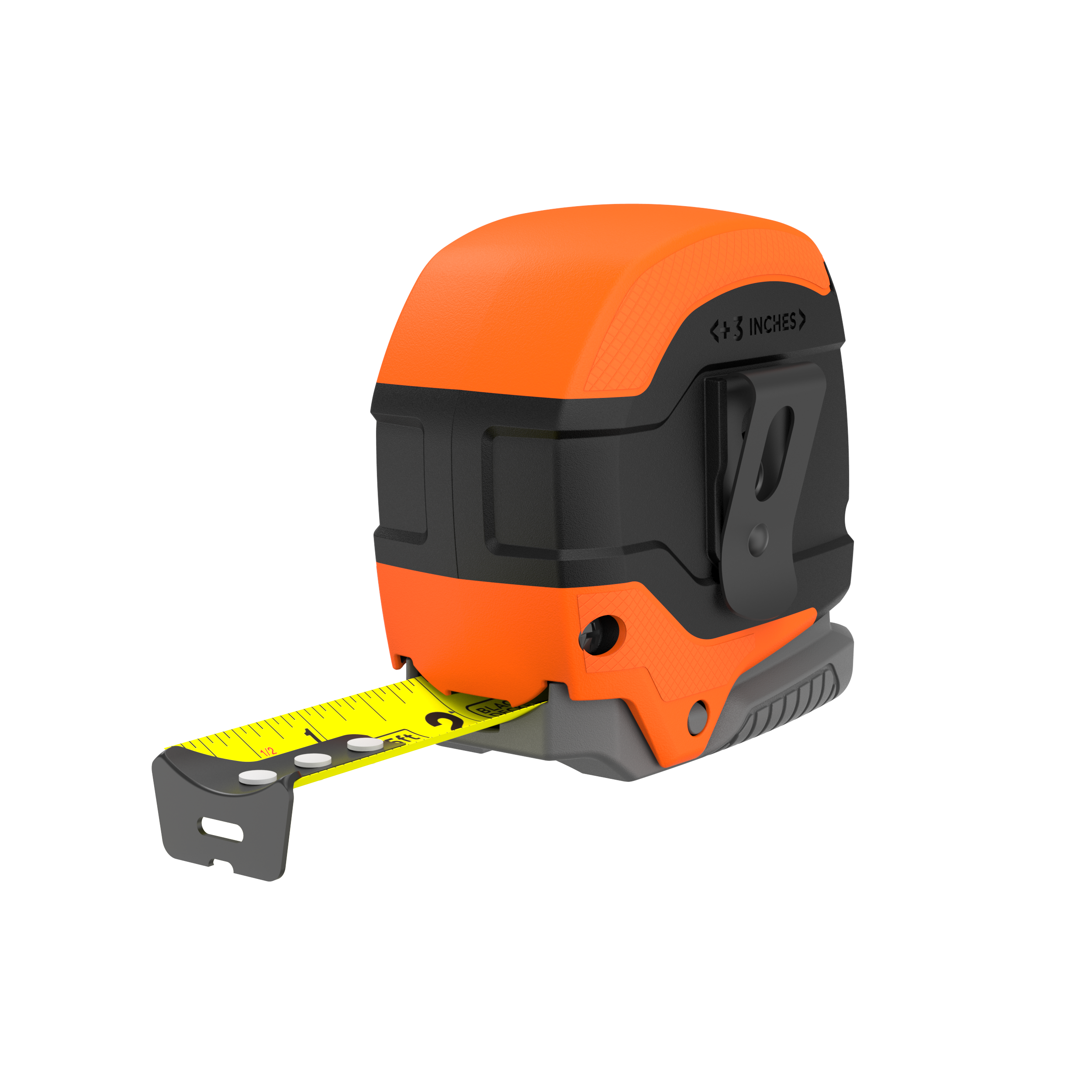 Tape Measure, Grip Release, Autolock & Self Lock, 25-Foot