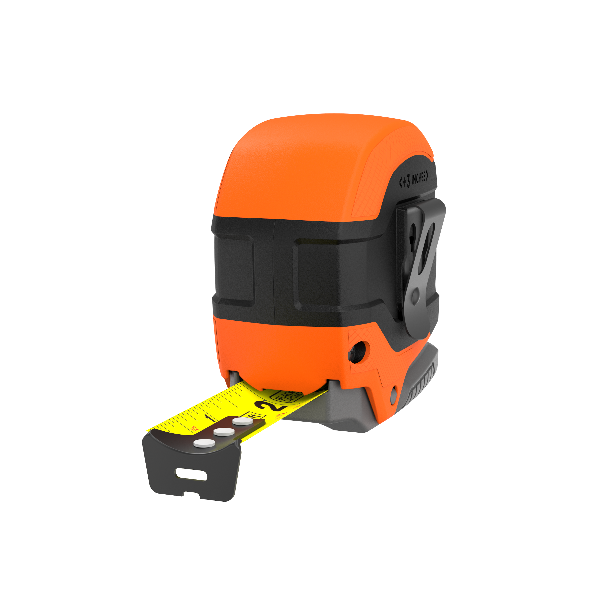 Tape Measure, Grip Release, Autolock & Self Lock, 25-Foot