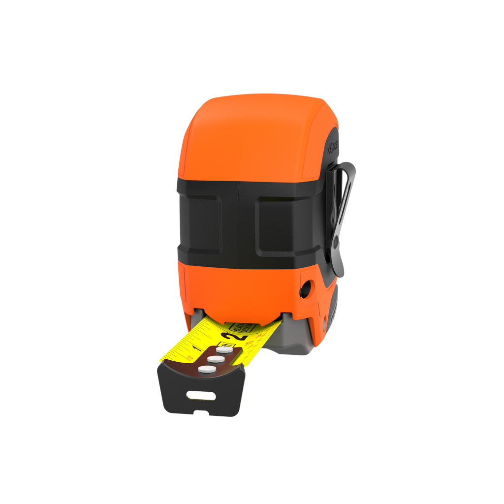 Tape Measure, Grip Release, Autolock & Self Lock, 25-Foot