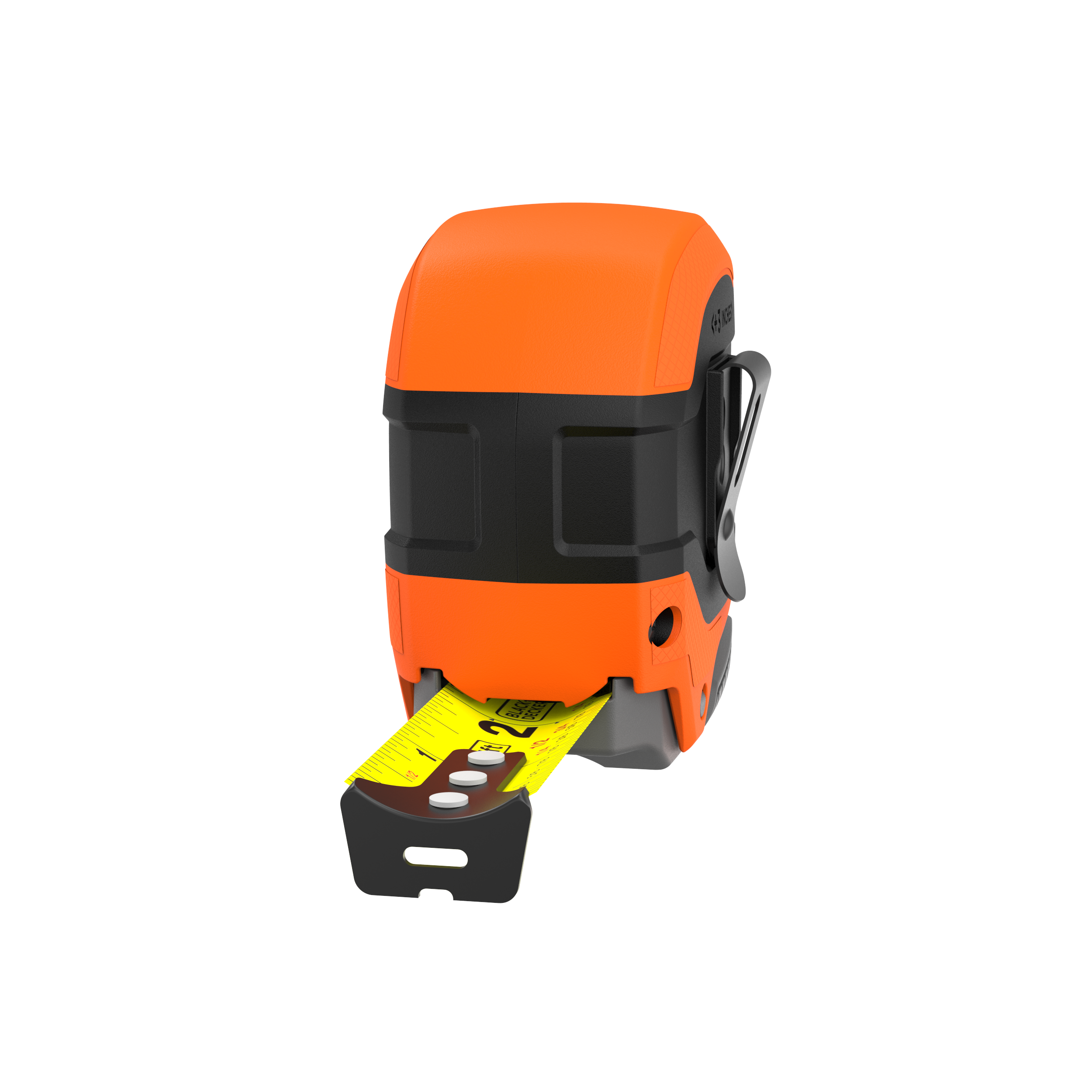 Tape Measure, Grip Release, Autolock & Self Lock, 25-Foot