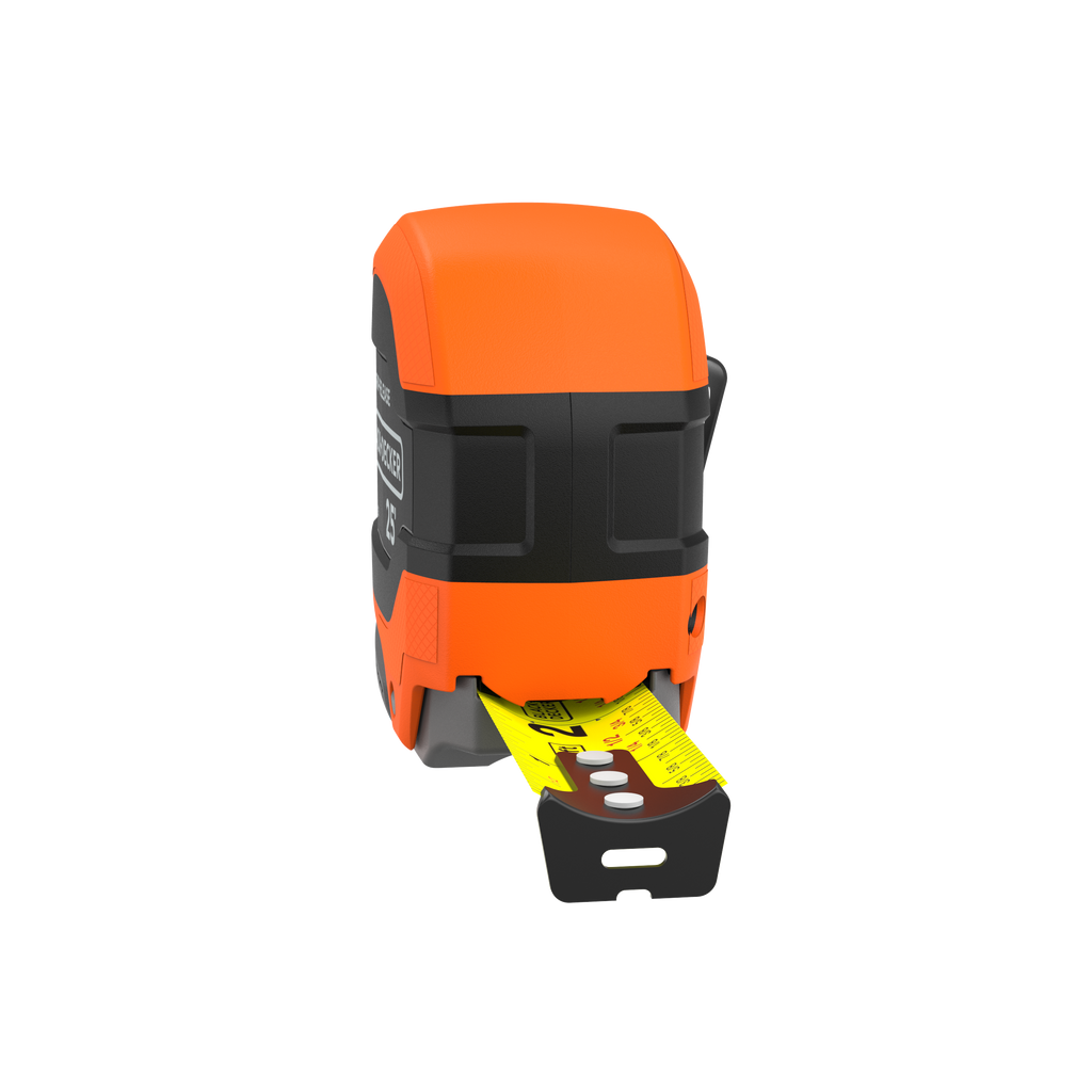 Tape Measure, Grip Release, Autolock & Self Lock, 25-Foot