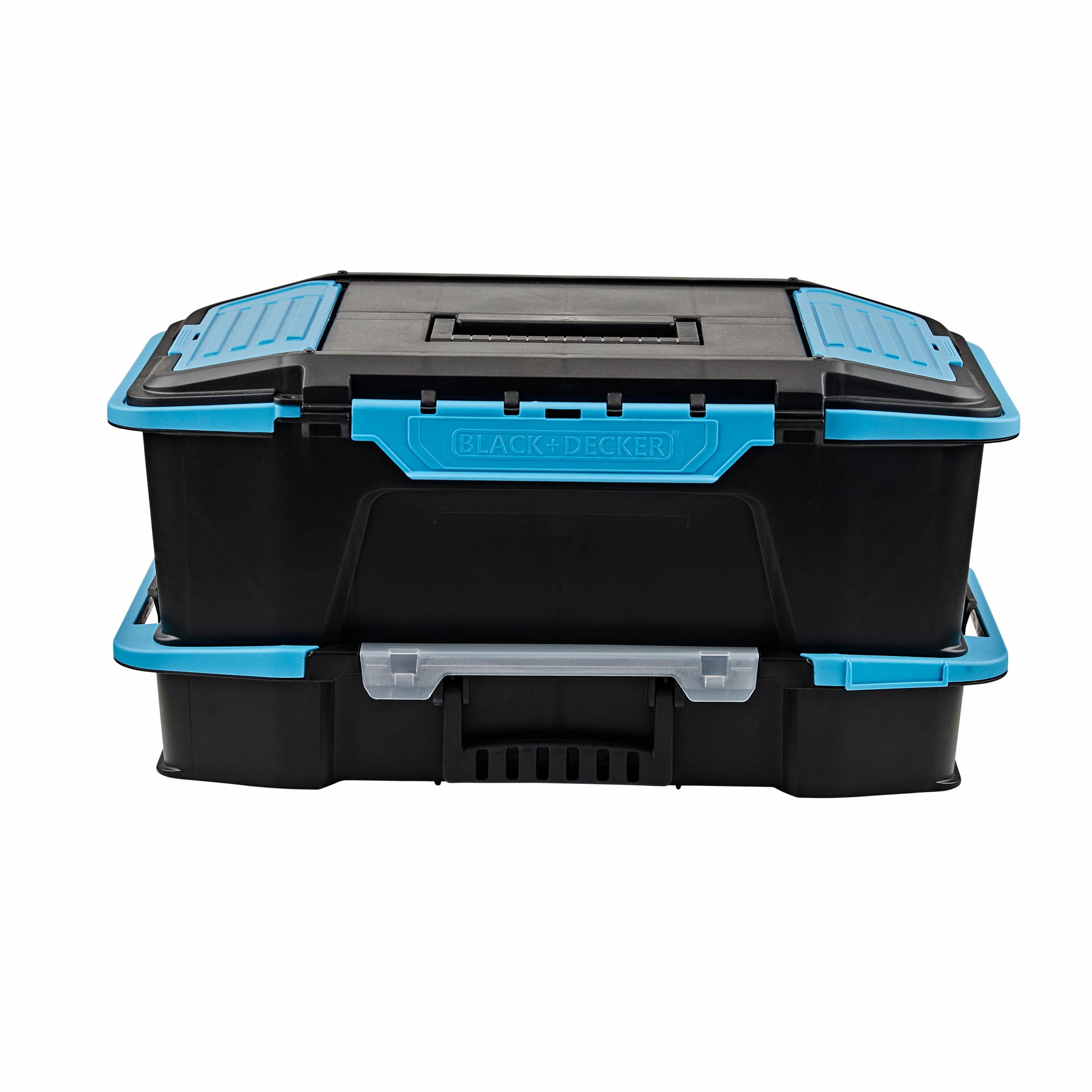 19 inch  2 in 1 Stackable Storage Caddy and Organizer