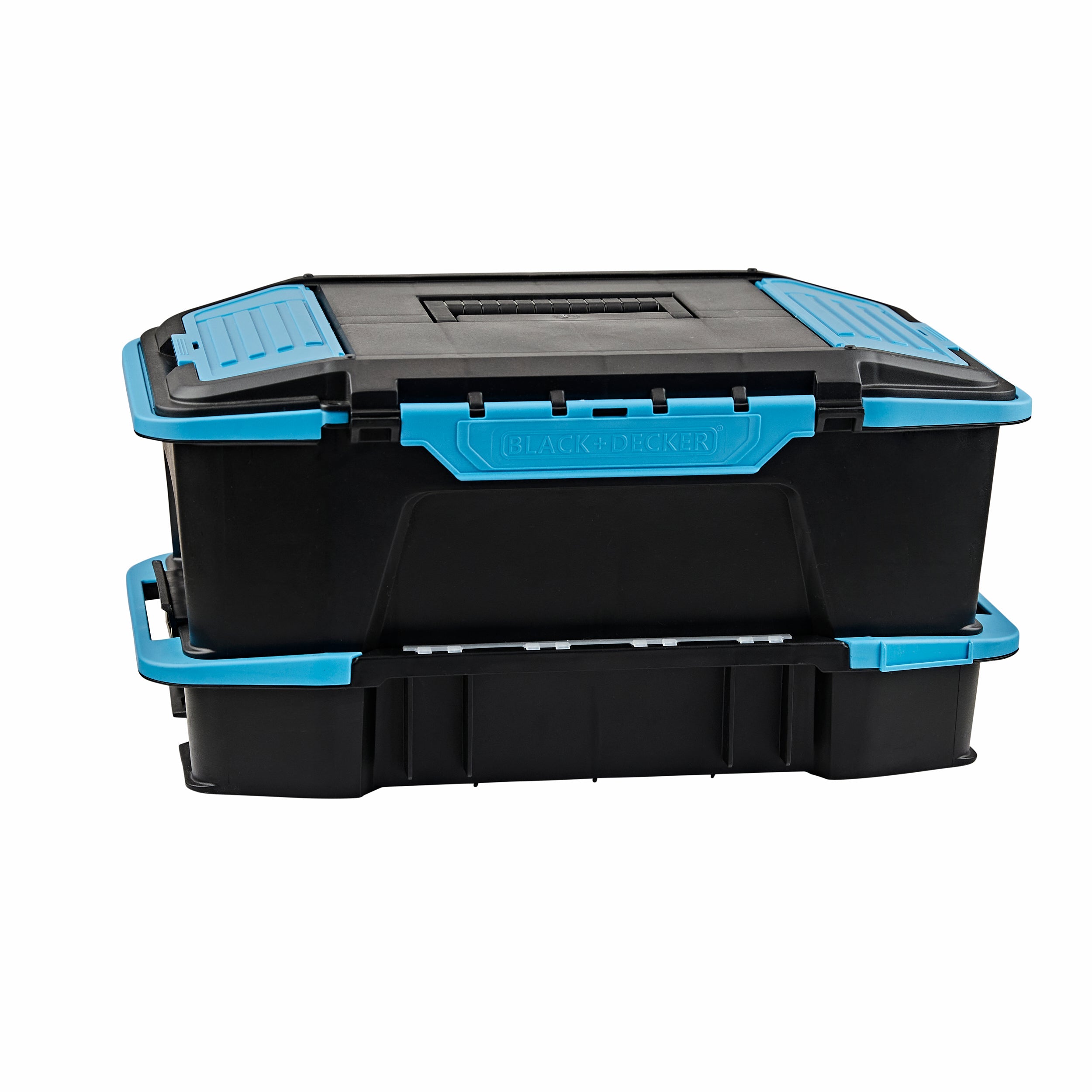 19 inch  2 in 1 Stackable Storage Caddy and Organizer
