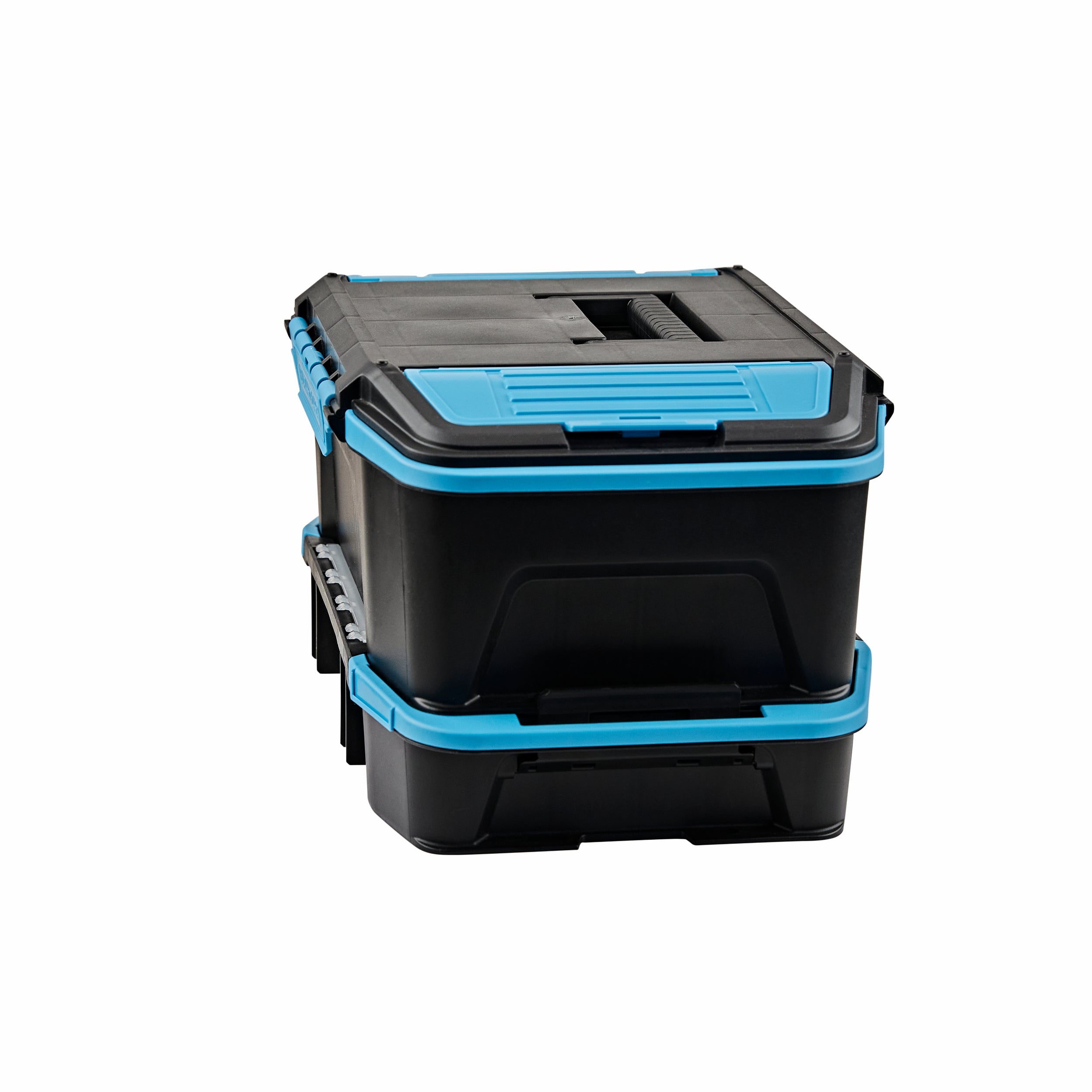 19 inch  2 in 1 Stackable Storage Caddy and Organizer