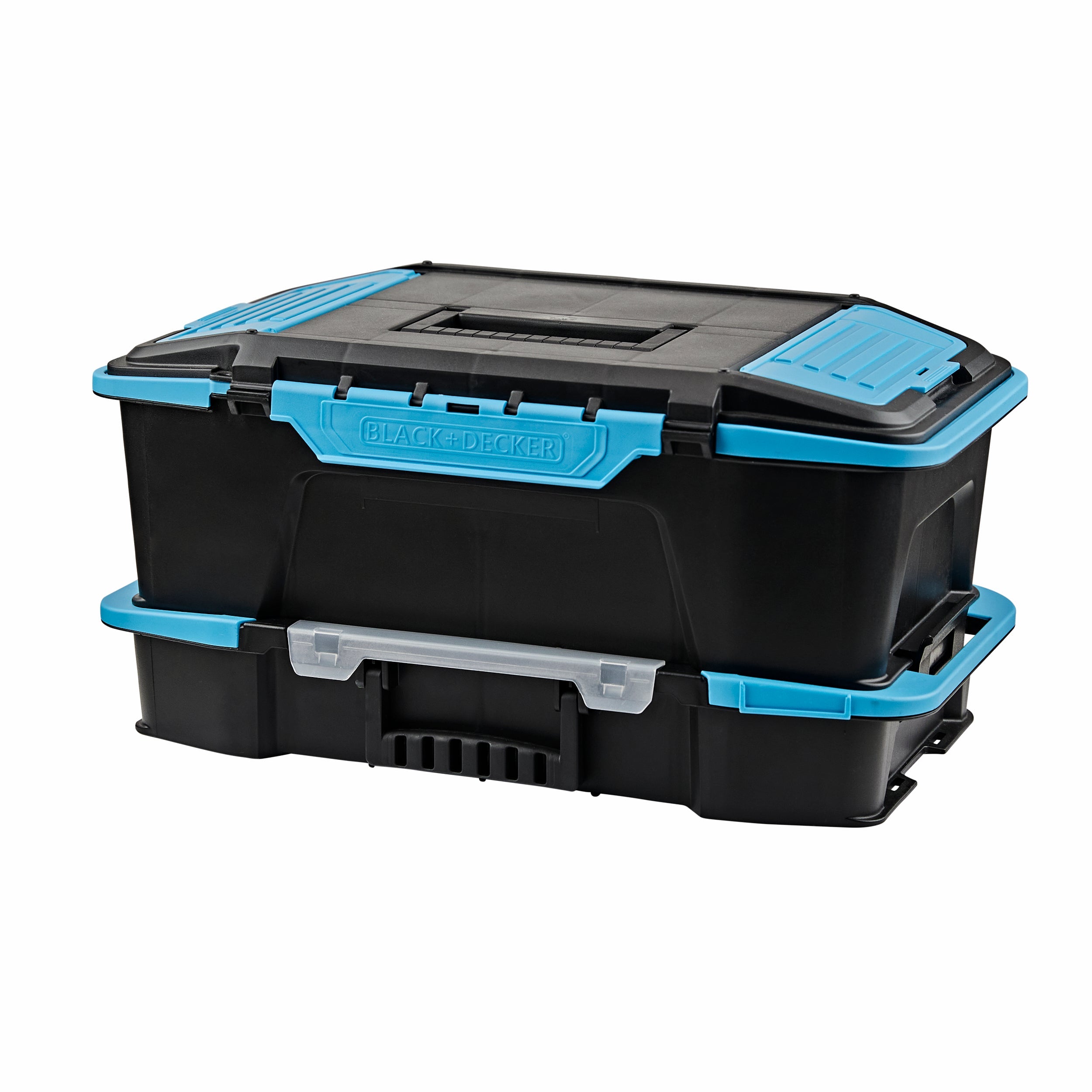 19 inch  2 in 1 Stackable Storage Caddy and Organizer