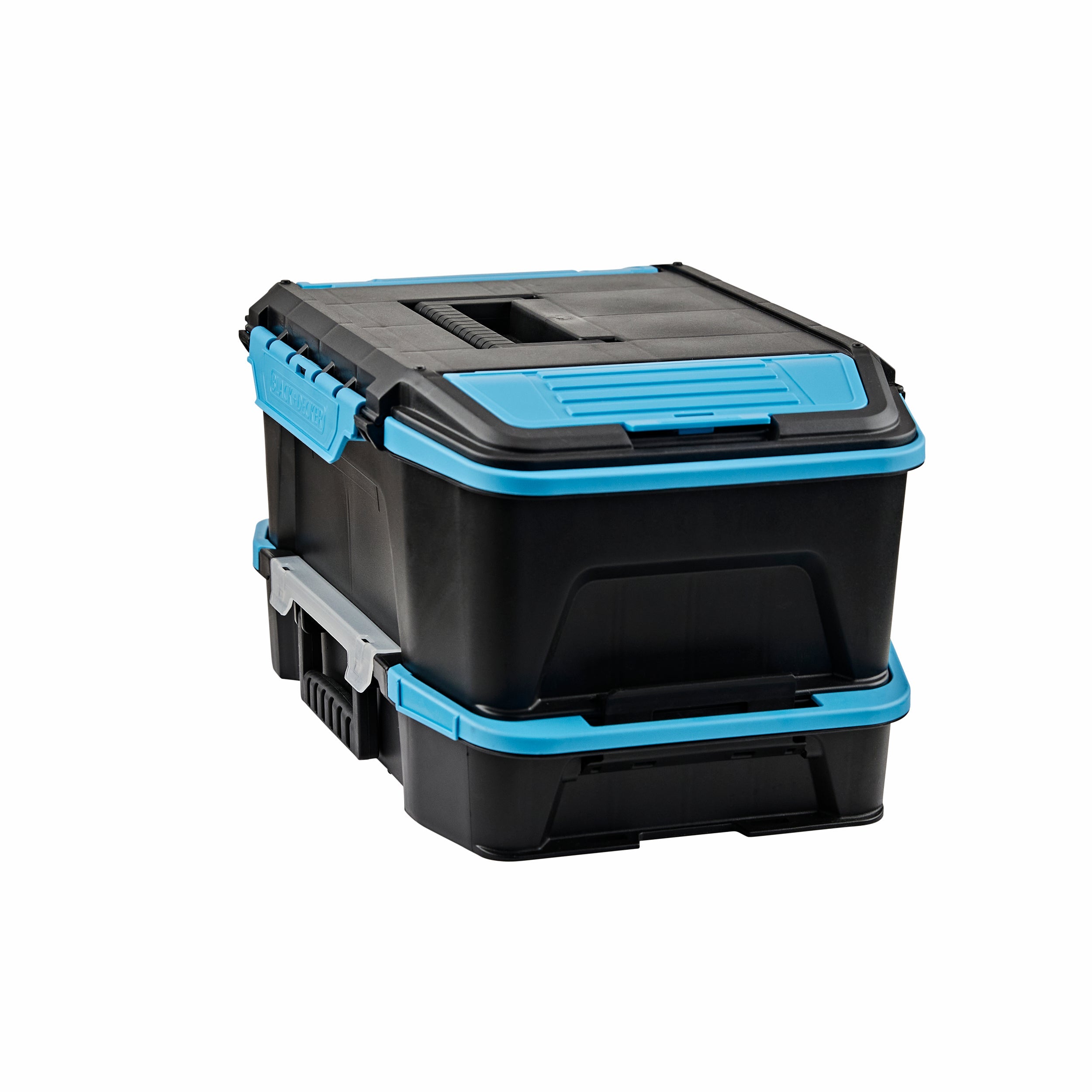 19 inch  2 in 1 Stackable Storage Caddy and Organizer