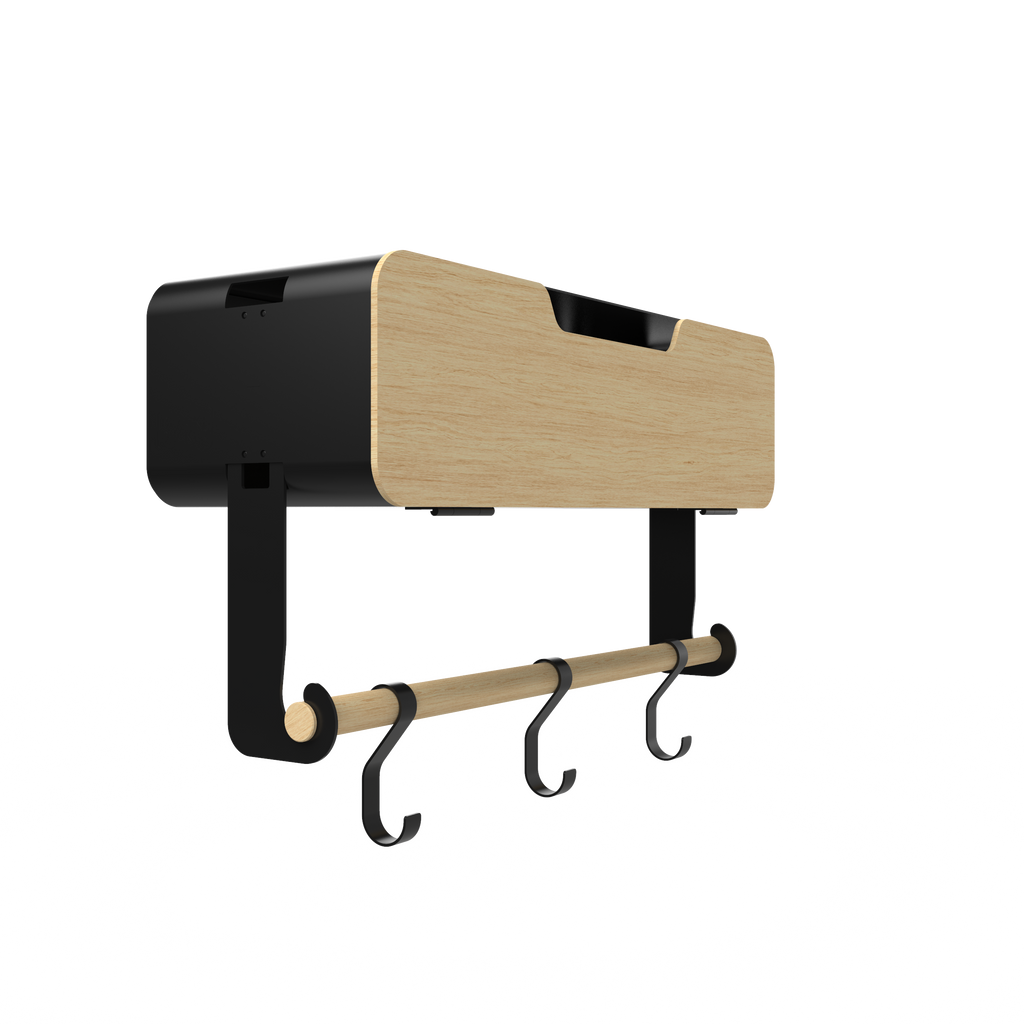 Hanging / Magnetic Rack System - Shelf With Door W/Brackets (T)