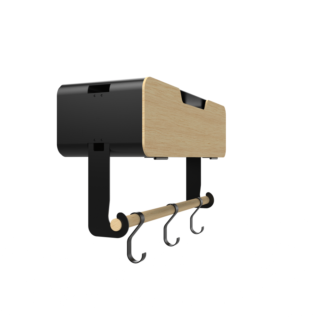 Hanging / Magnetic Rack System - Shelf With Door W/Brackets (T)