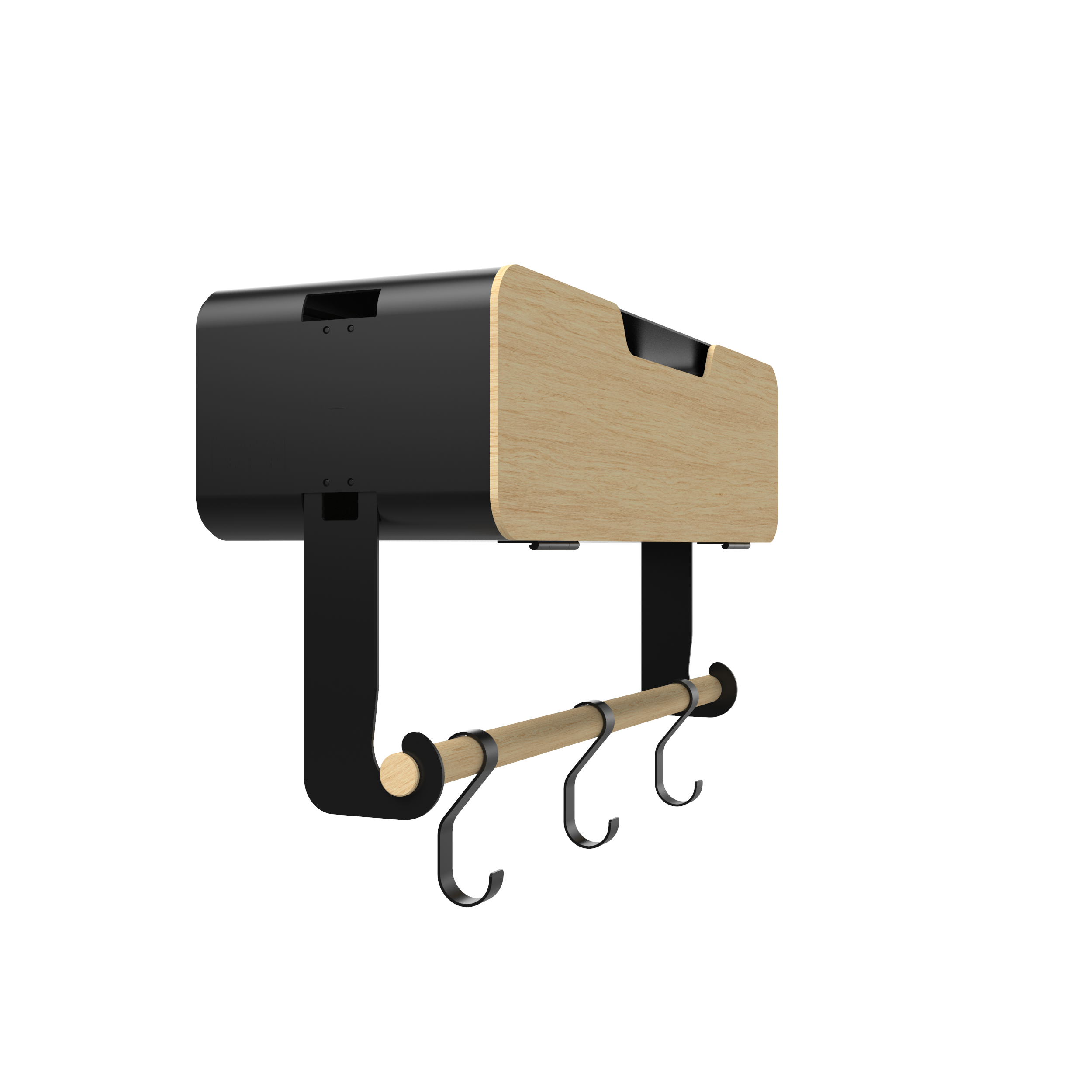 Hanging / Magnetic Rack System - Shelf With Door W/Brackets (T)
