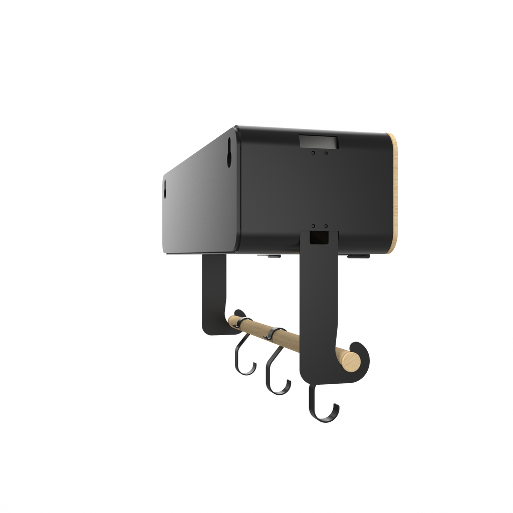 Hanging / Magnetic Rack System - Shelf With Door W/Brackets (T)