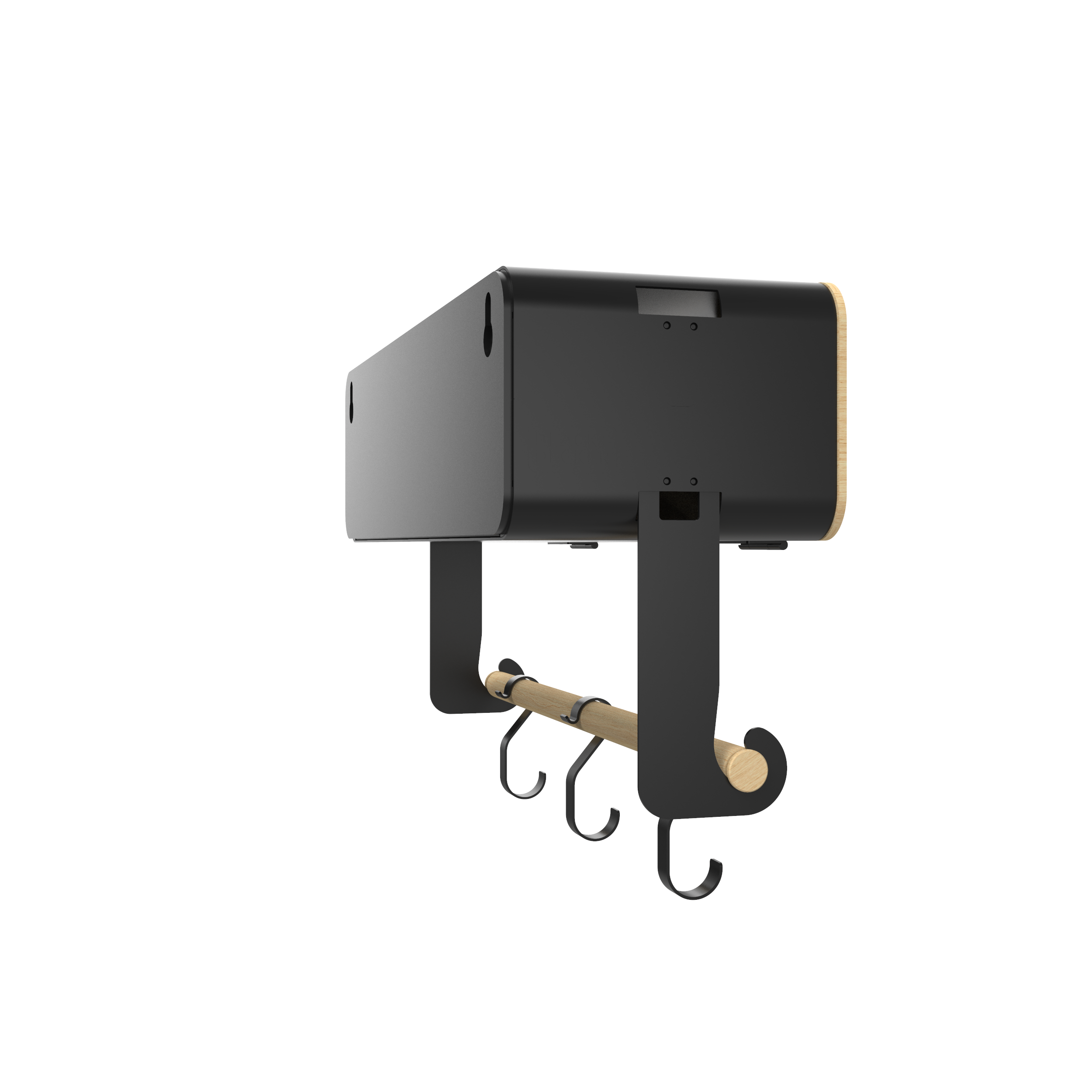 Hanging / Magnetic Rack System - Shelf With Door W/Brackets (T)