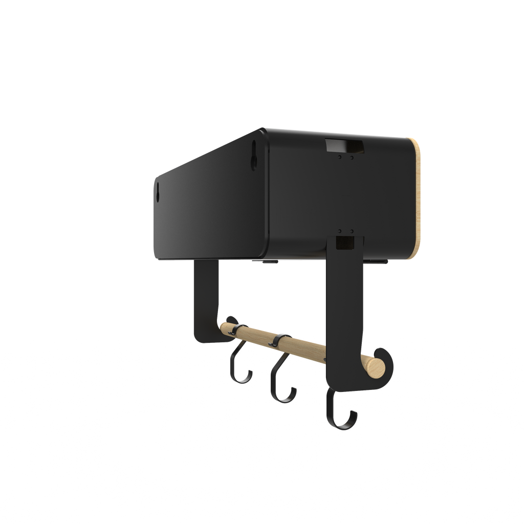 Hanging / Magnetic Rack System - Shelf With Door W/Brackets (T)
