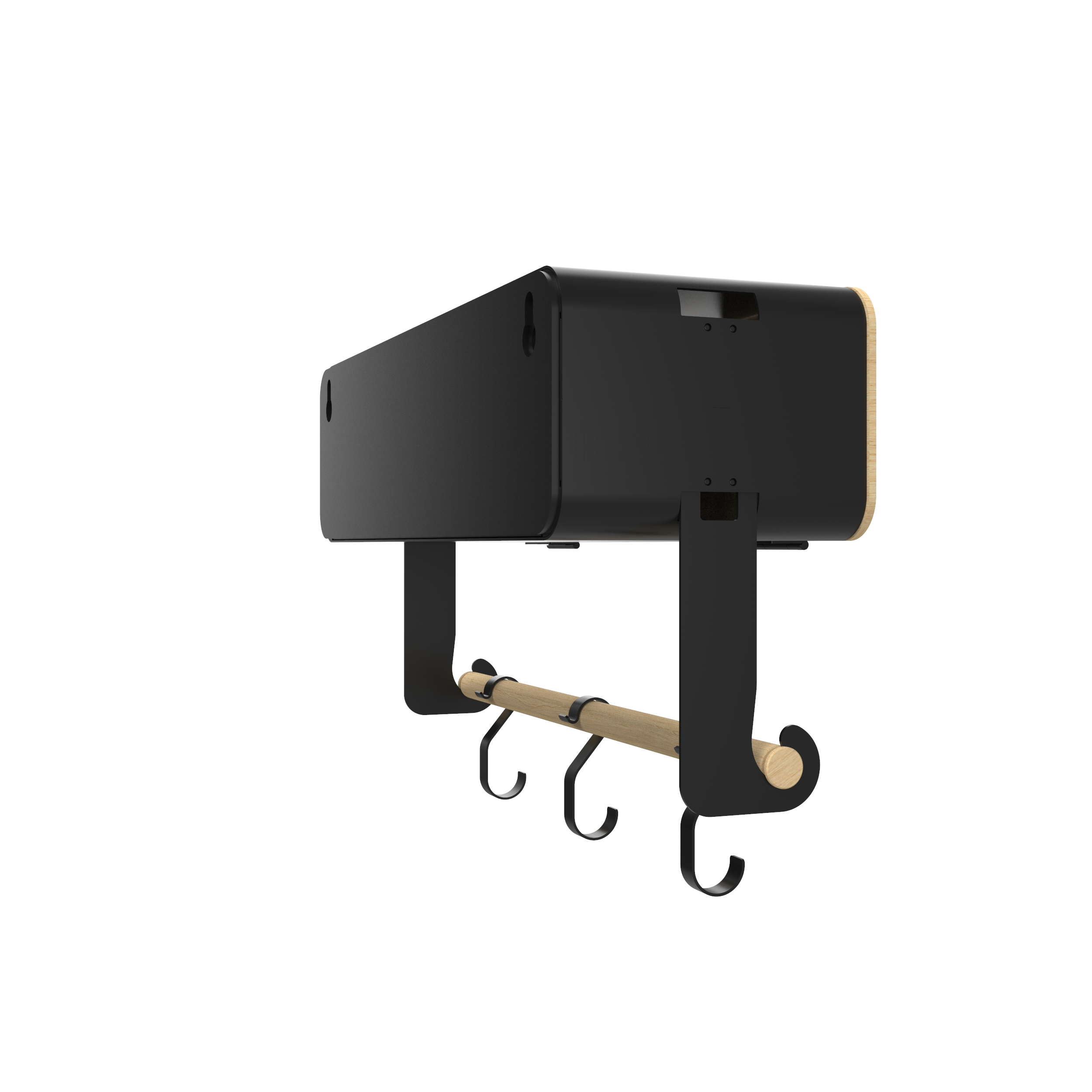 Hanging / Magnetic Rack System - Shelf With Door W/Brackets (T)