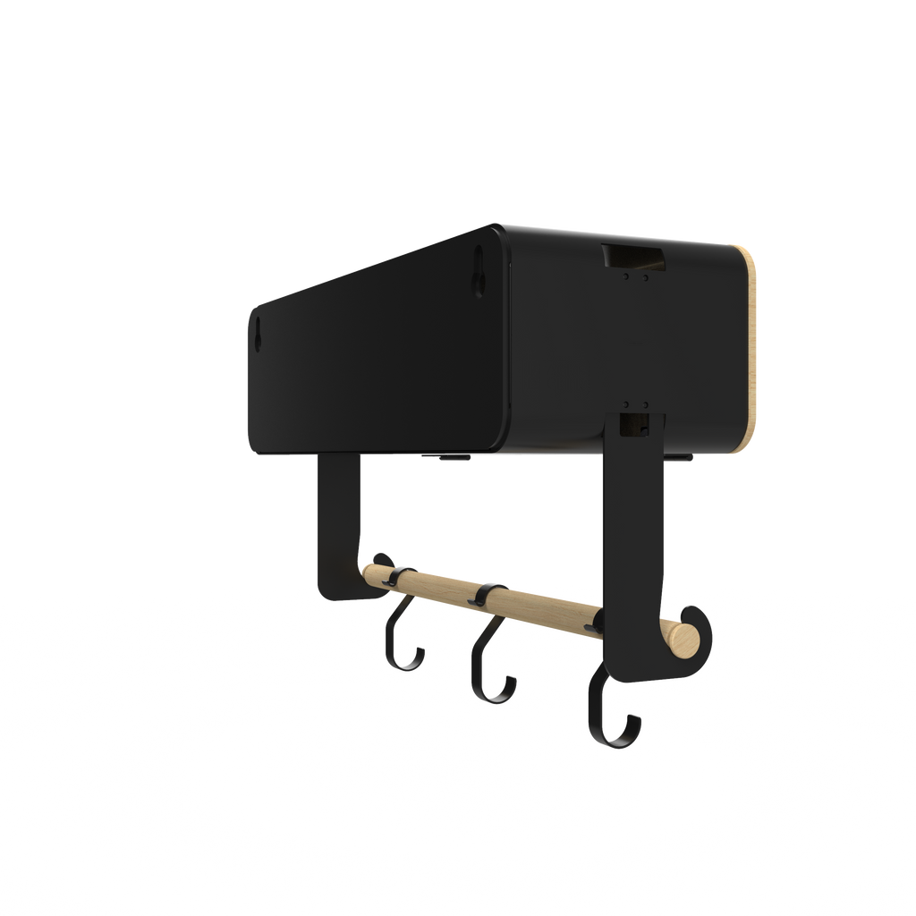 Hanging / Magnetic Rack System - Shelf With Door W/Brackets (T)