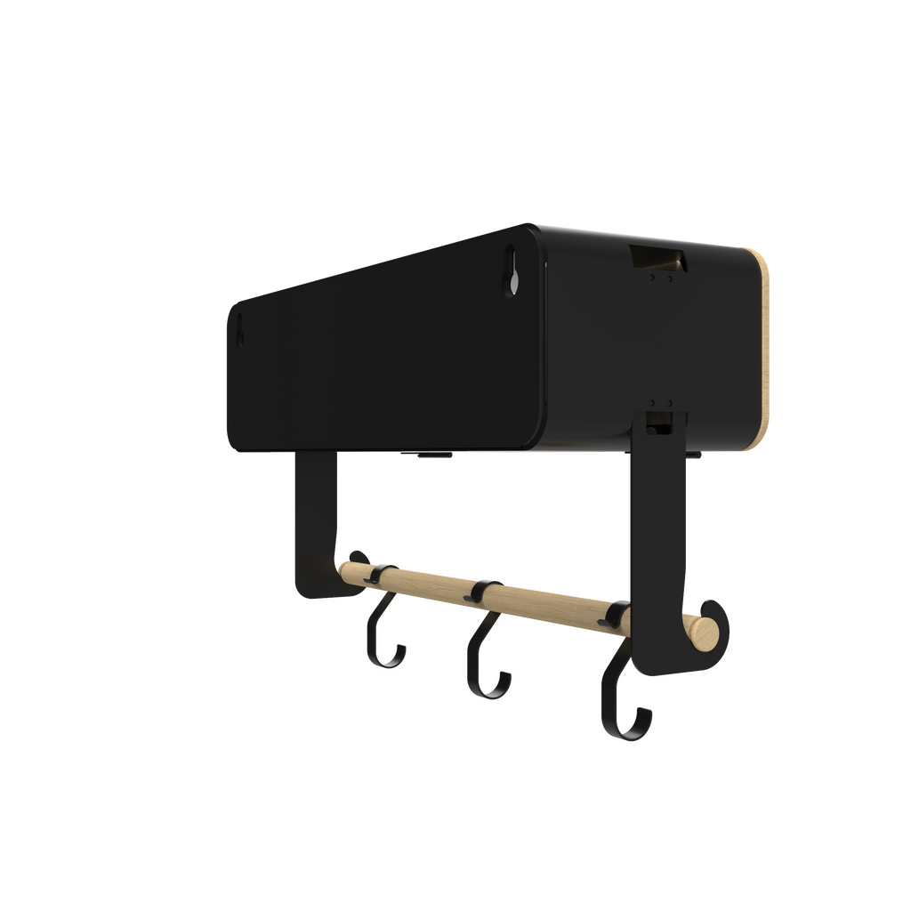 Hanging / Magnetic Rack System - Shelf With Door W/Brackets (T)
