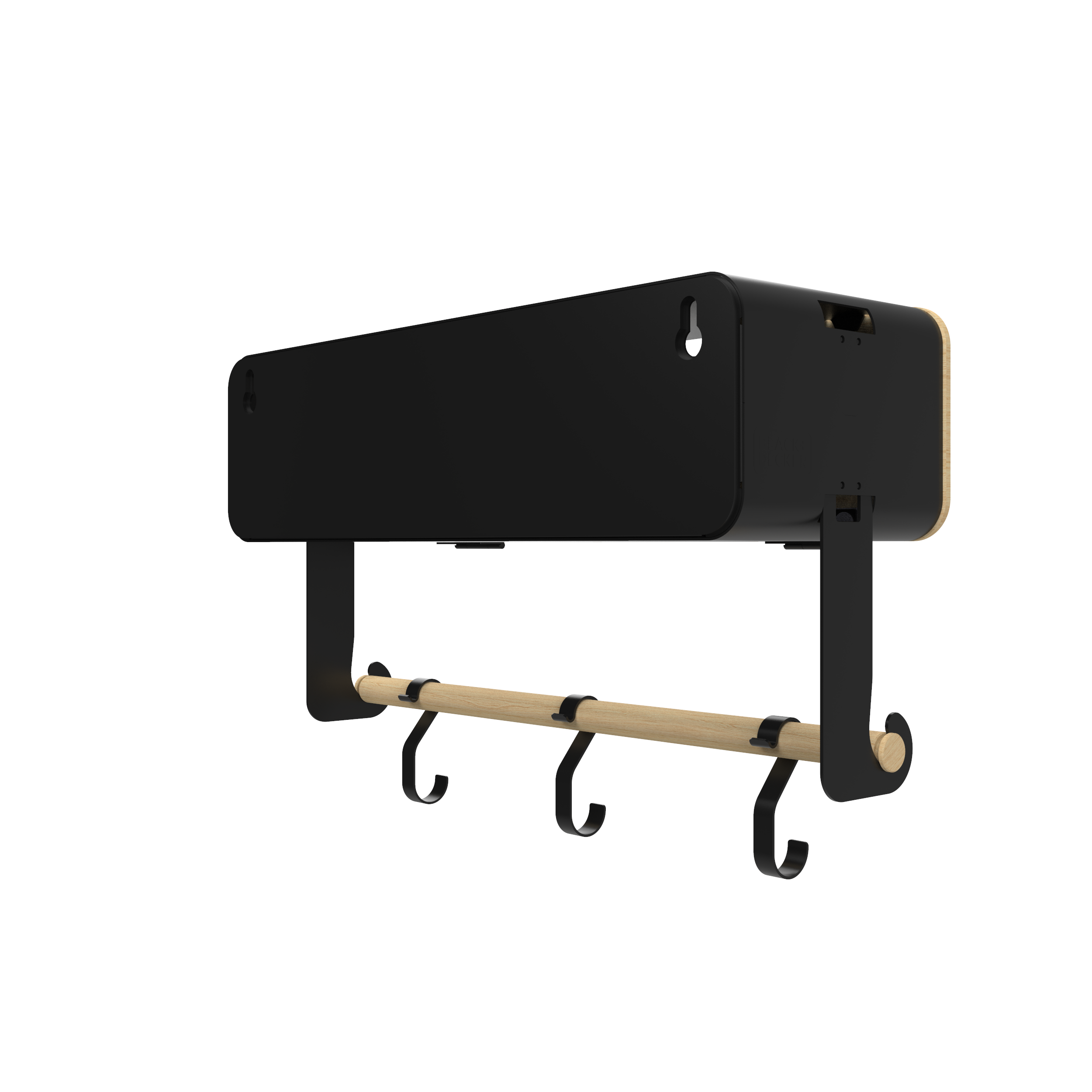 Hanging / Magnetic Rack System - Shelf With Door W/Brackets (T)
