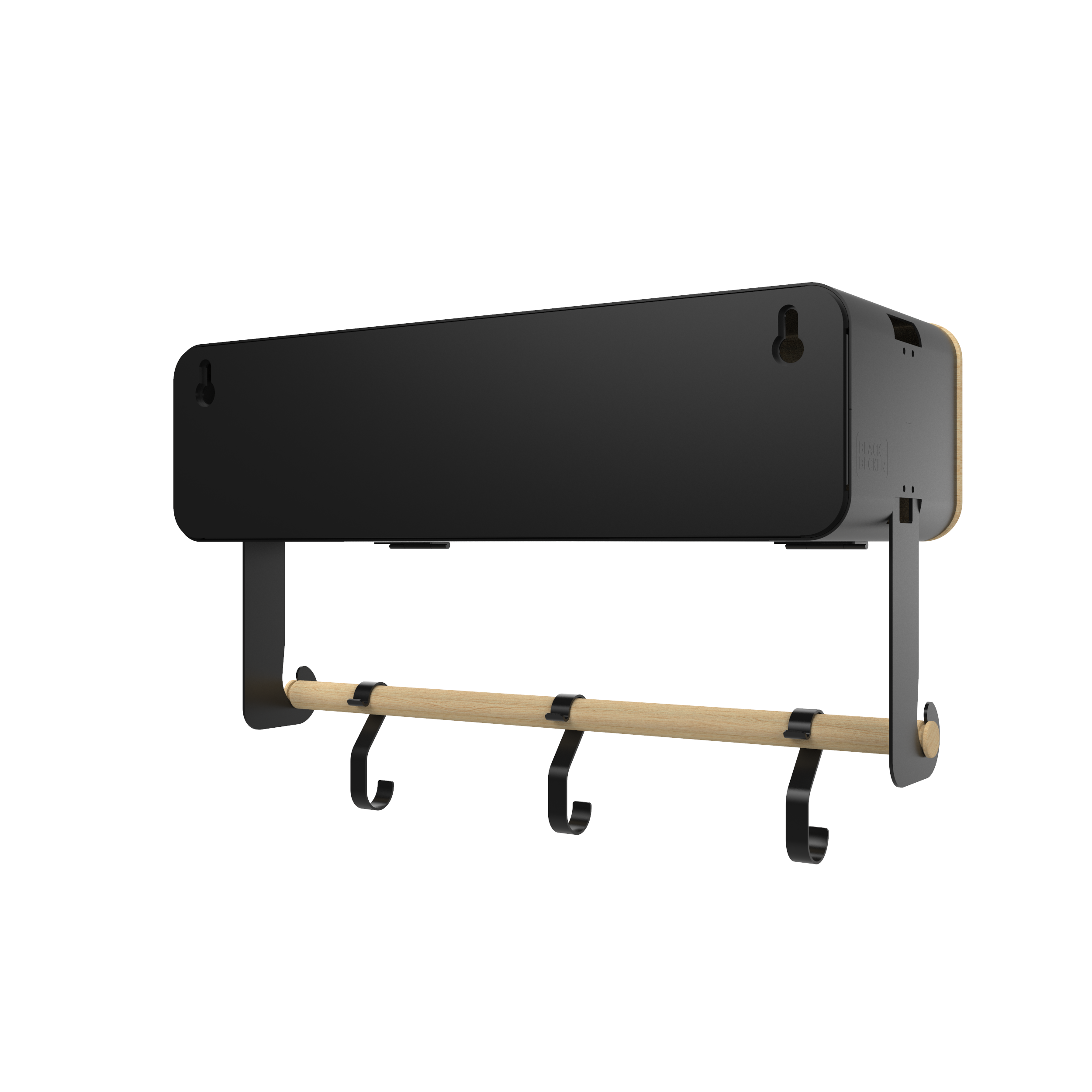 Hanging / Magnetic Rack System - Shelf With Door W/Brackets (T)