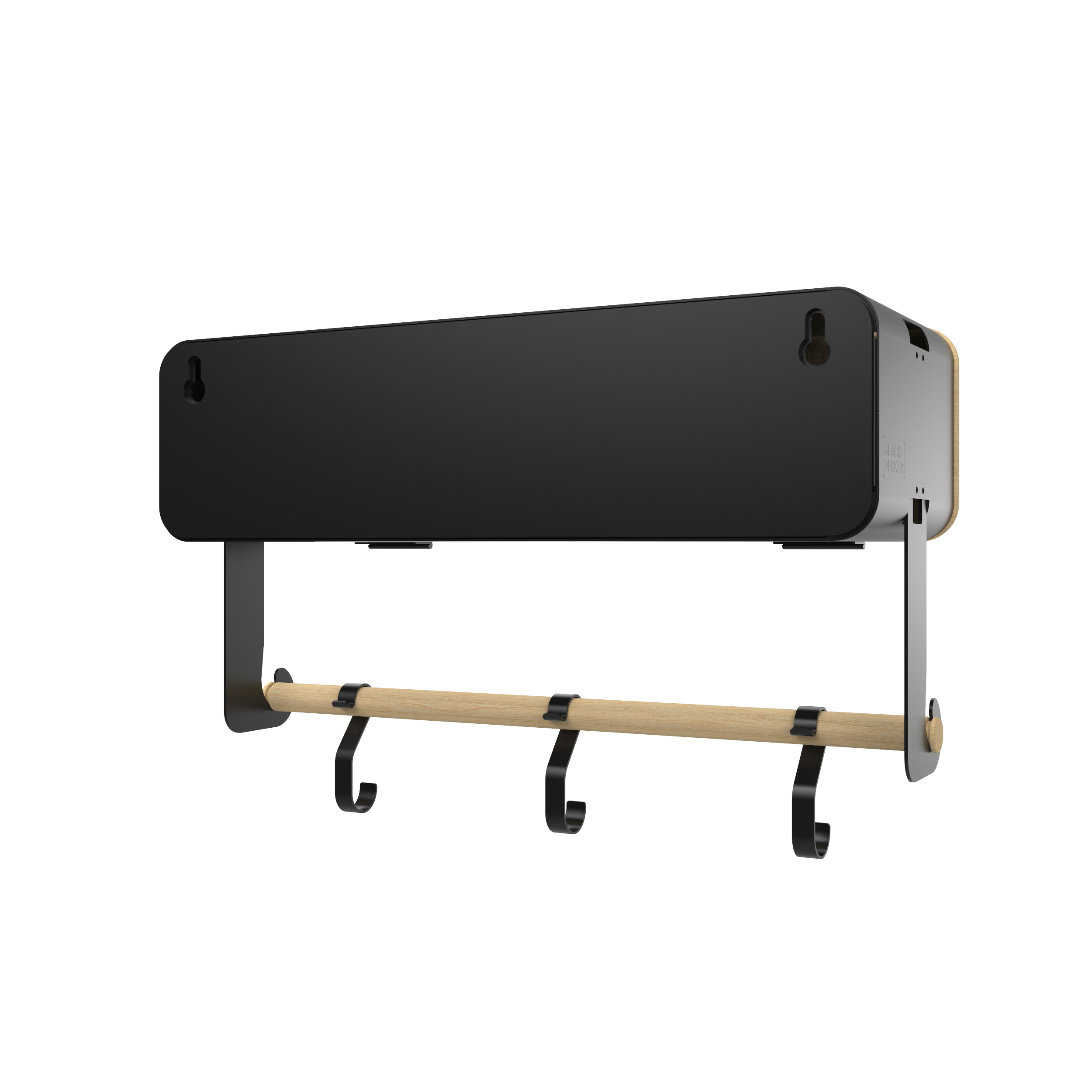Hanging / Magnetic Rack System - Shelf With Door W/Brackets (T)