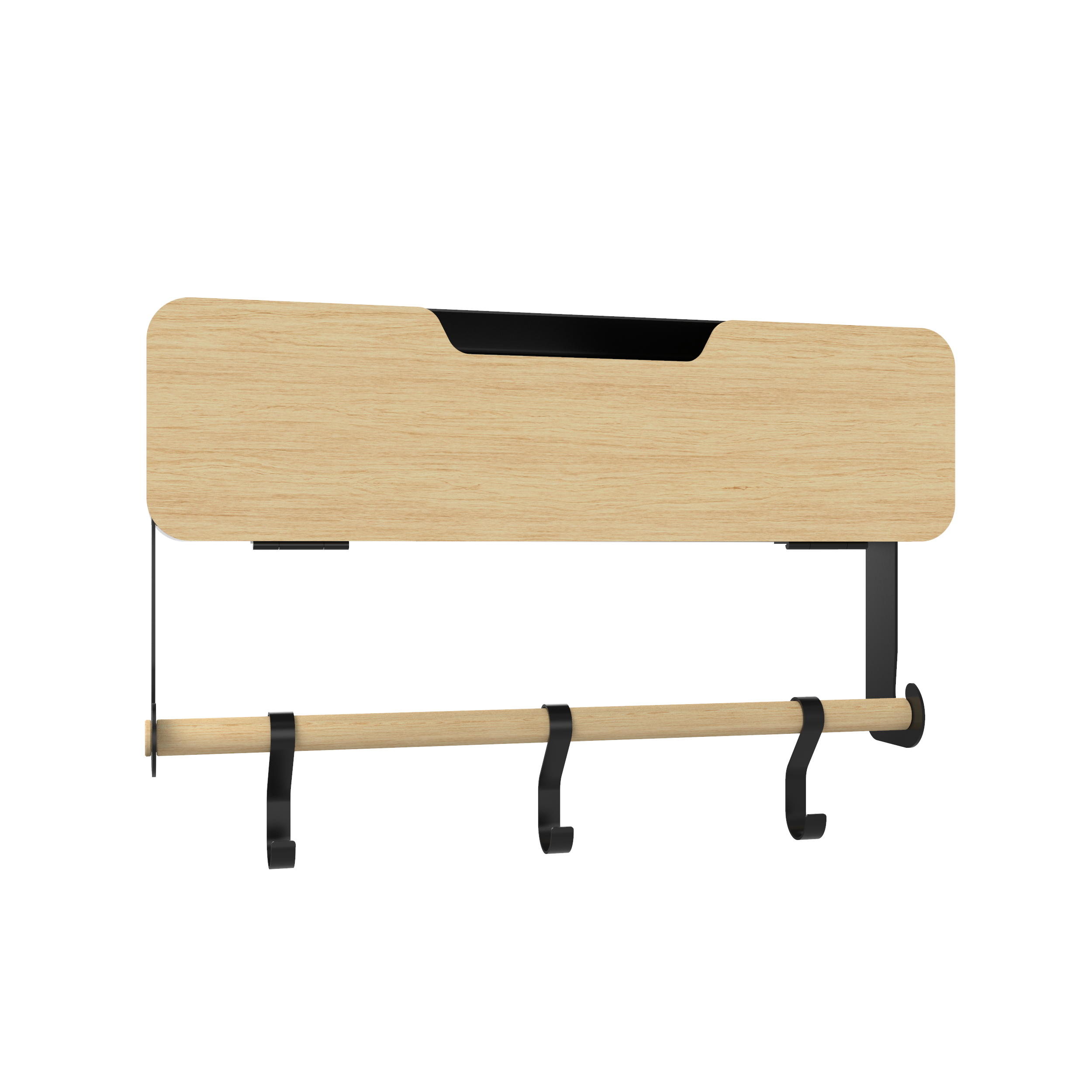 Hanging / Magnetic Rack System - Shelf With Door W/Brackets (T)