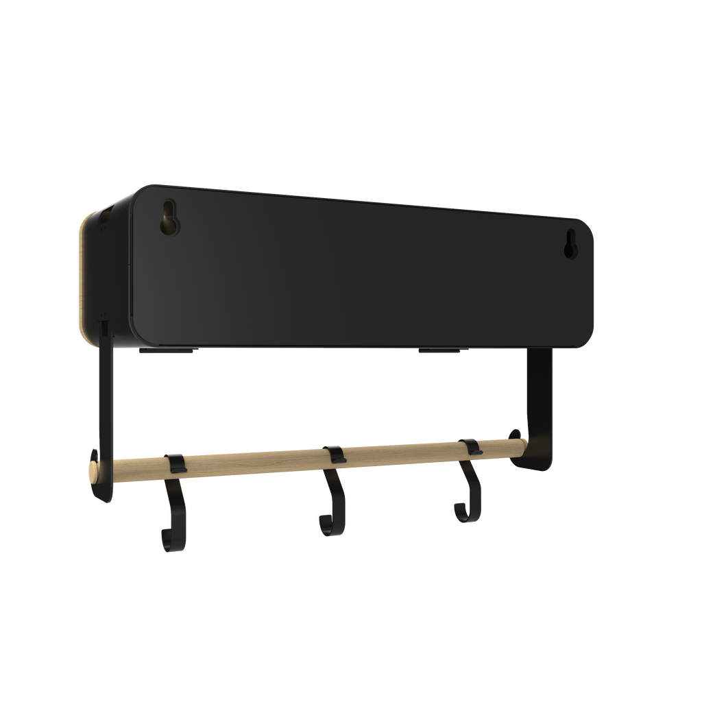 Hanging / Magnetic Rack System - Shelf With Door W/Brackets (T)